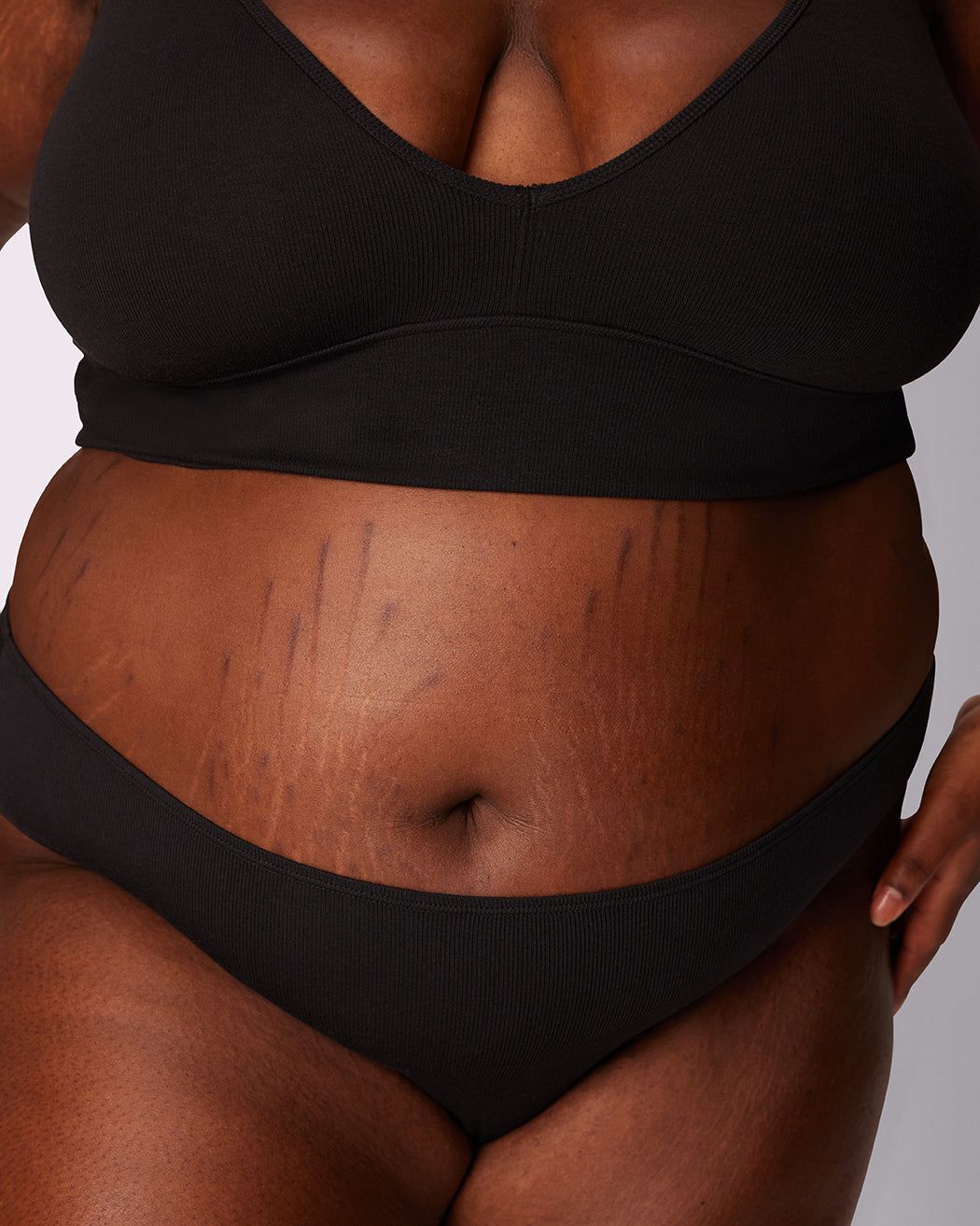 Vintage Rib Second Skin High Rise Brief | Lush Rib (Eightball) sold by Parade product image thumbnail 2