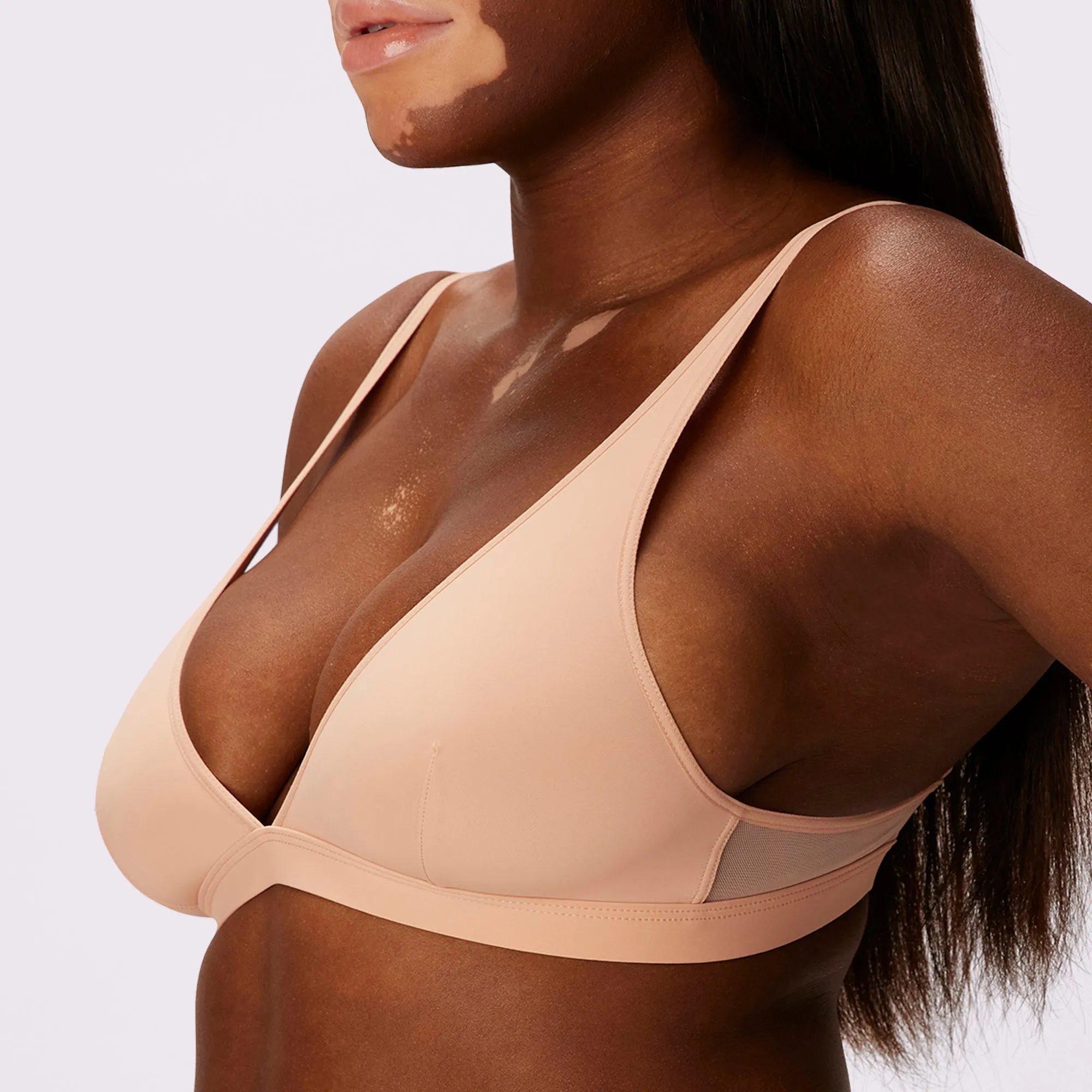 Re:Play Plunge Bralette | Ultra-Soft Re:Play | Archive (Eraser) sold by Parade product image thumbnail 5