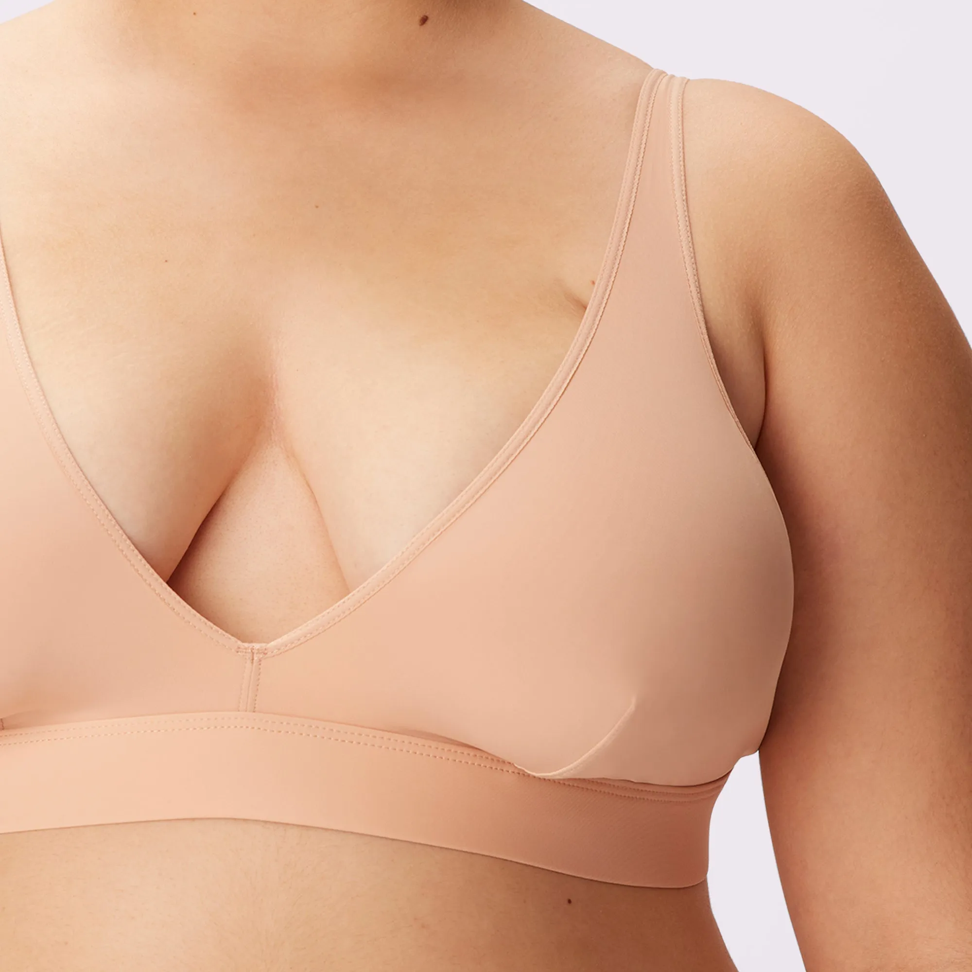 Re:Play Plunge Bralette | Ultra-Soft Re:Play | Archive (Eraser) sold by Parade product image thumbnail 4