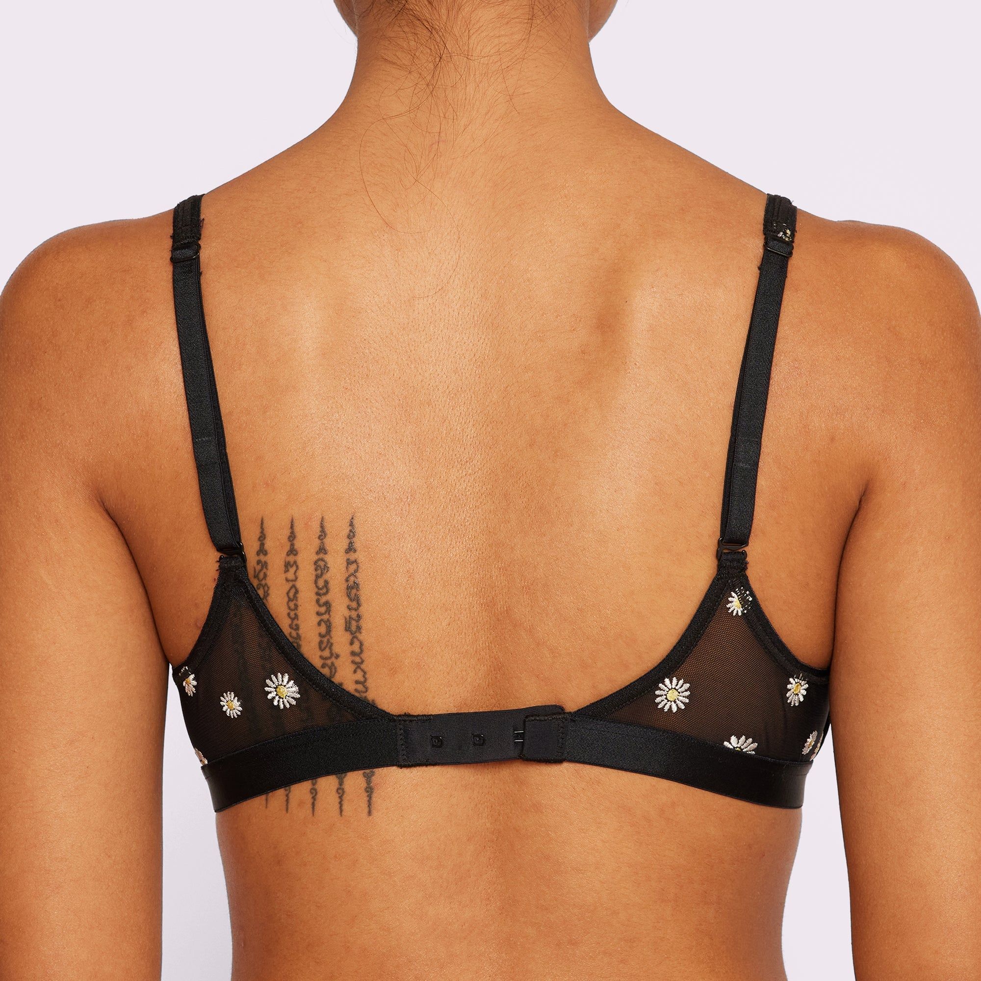 XS Plunge Bralette | Silky Mesh | Archive (Daisy Chain) sold by Parade product image thumbnail 3