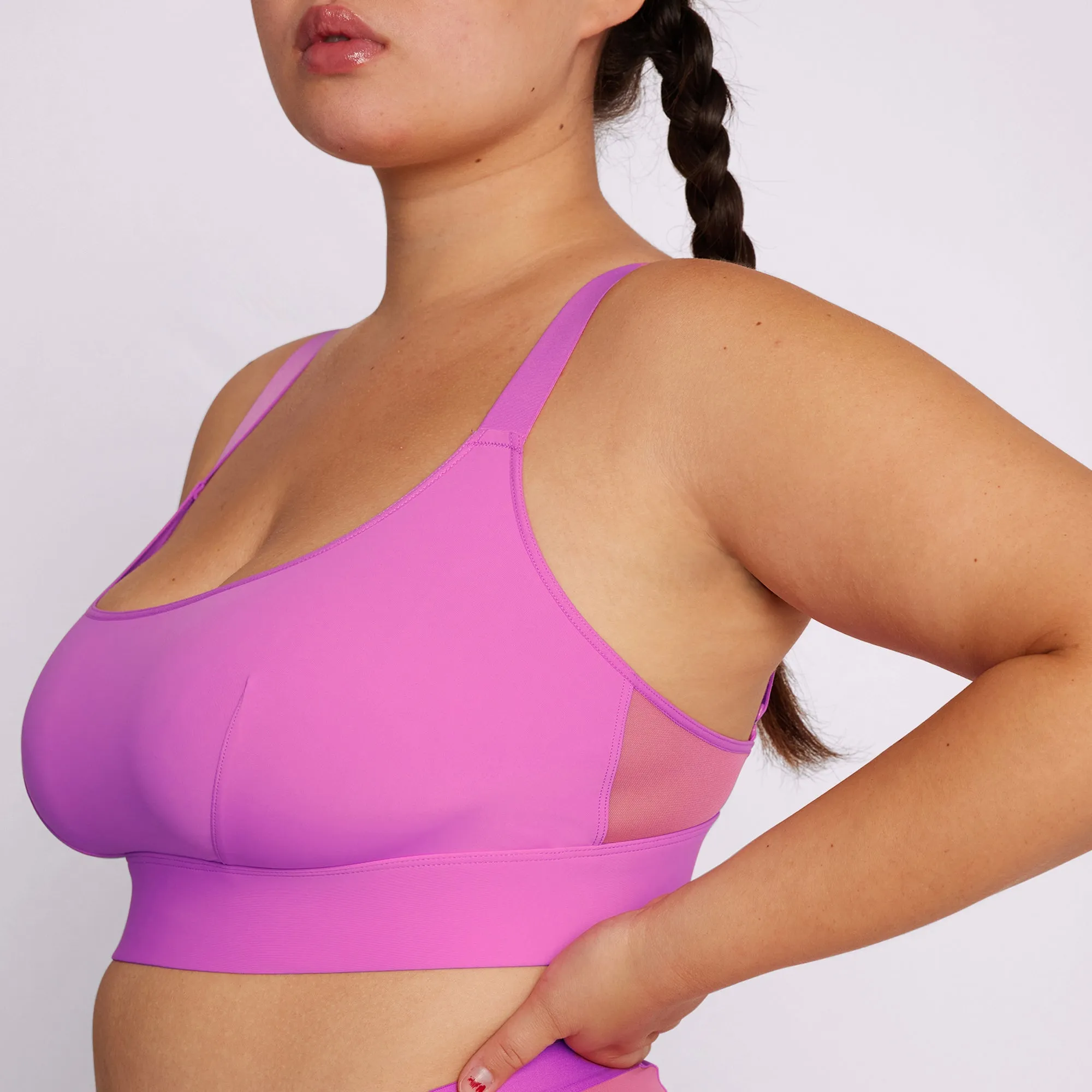 Re:Play Scoop Bralette | Ultra-Soft Re:Play | Archive (Rich Plum) sold by Parade product image thumbnail 3