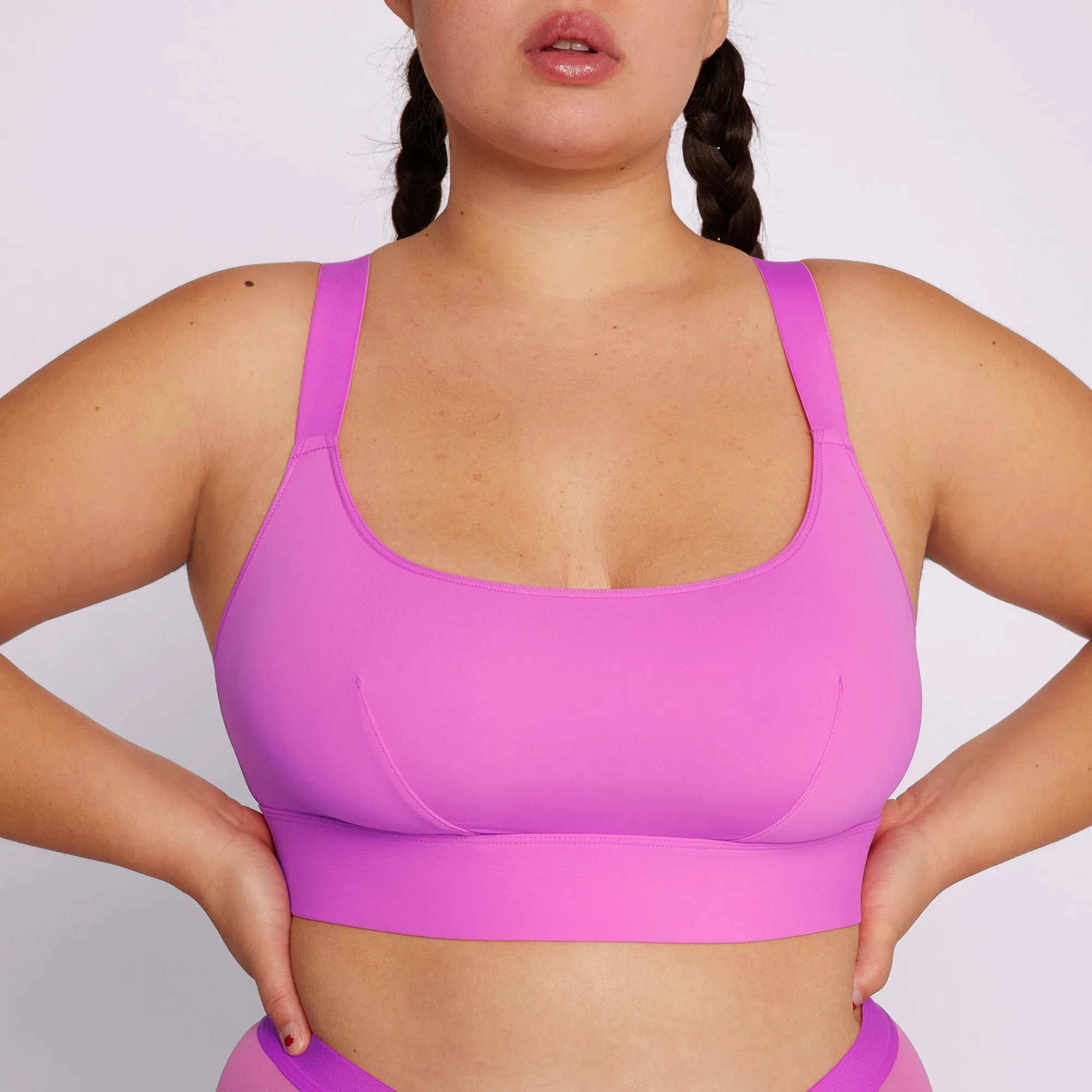 Re:Play Scoop Bralette | Ultra-Soft Re:Play | Archive (Rich Plum) sold by Parade product image thumbnail 2