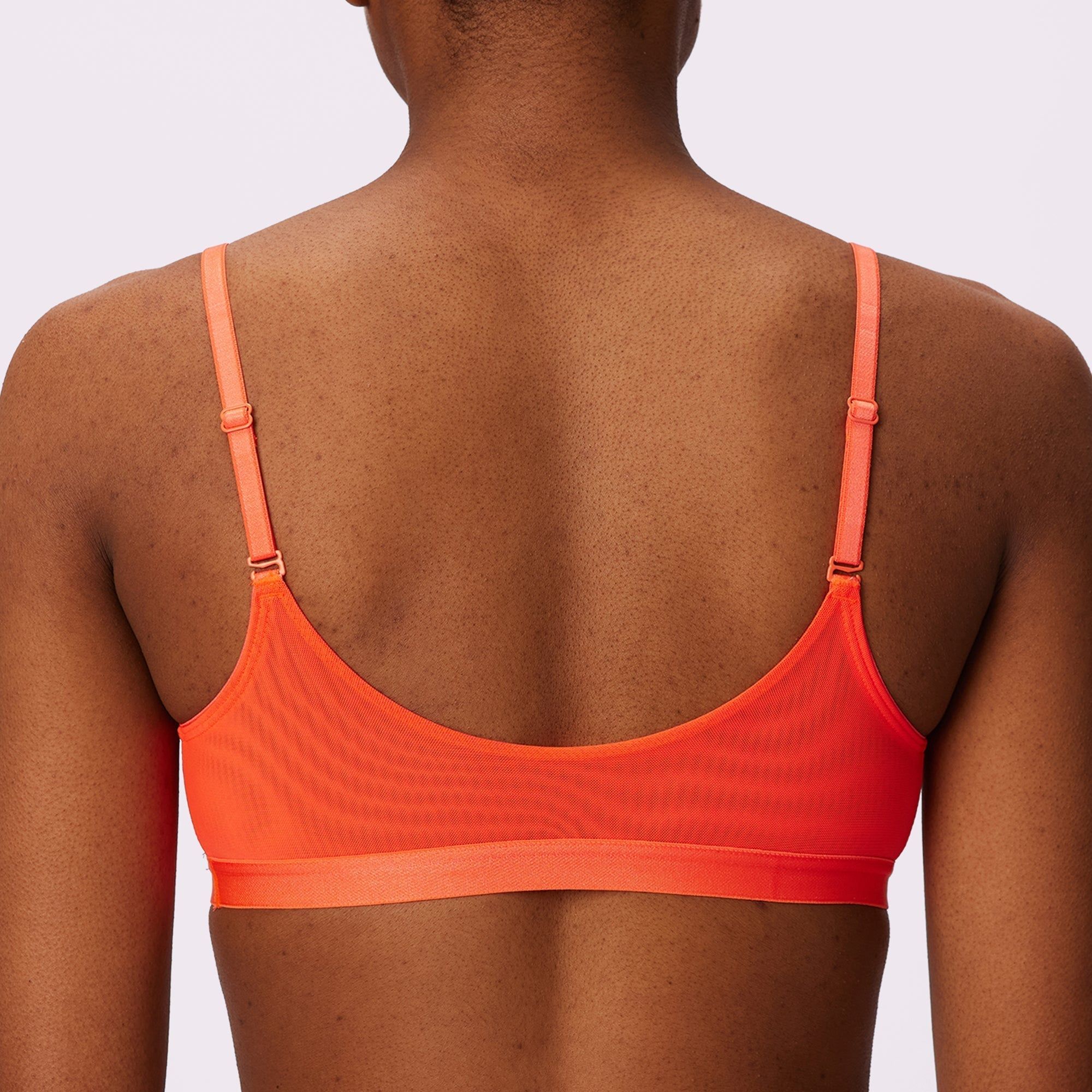 2+ Strappy Triangle Bralette | Silky Mesh | Archive (Spritz) sold by Parade product image thumbnail 4