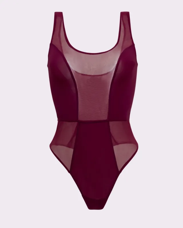 M Showoff Mesh Bodysuit | Ultra-Soft Re:Play | Archive (Bite) made by Parade