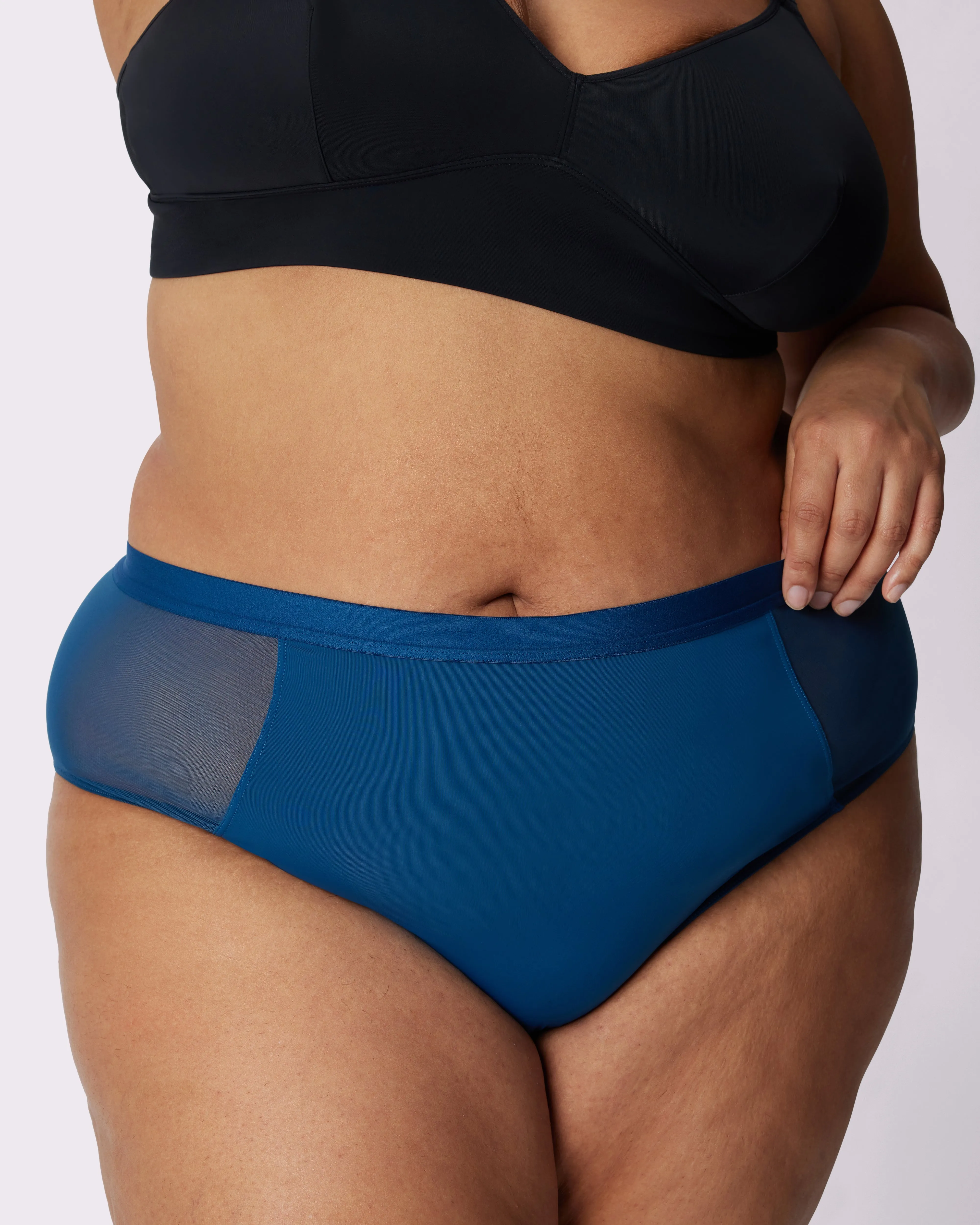 Re:Play High Waisted Brief | Ultra-Soft Re:Play | Archive (Poseidon) sold by Parade product image thumbnail 4