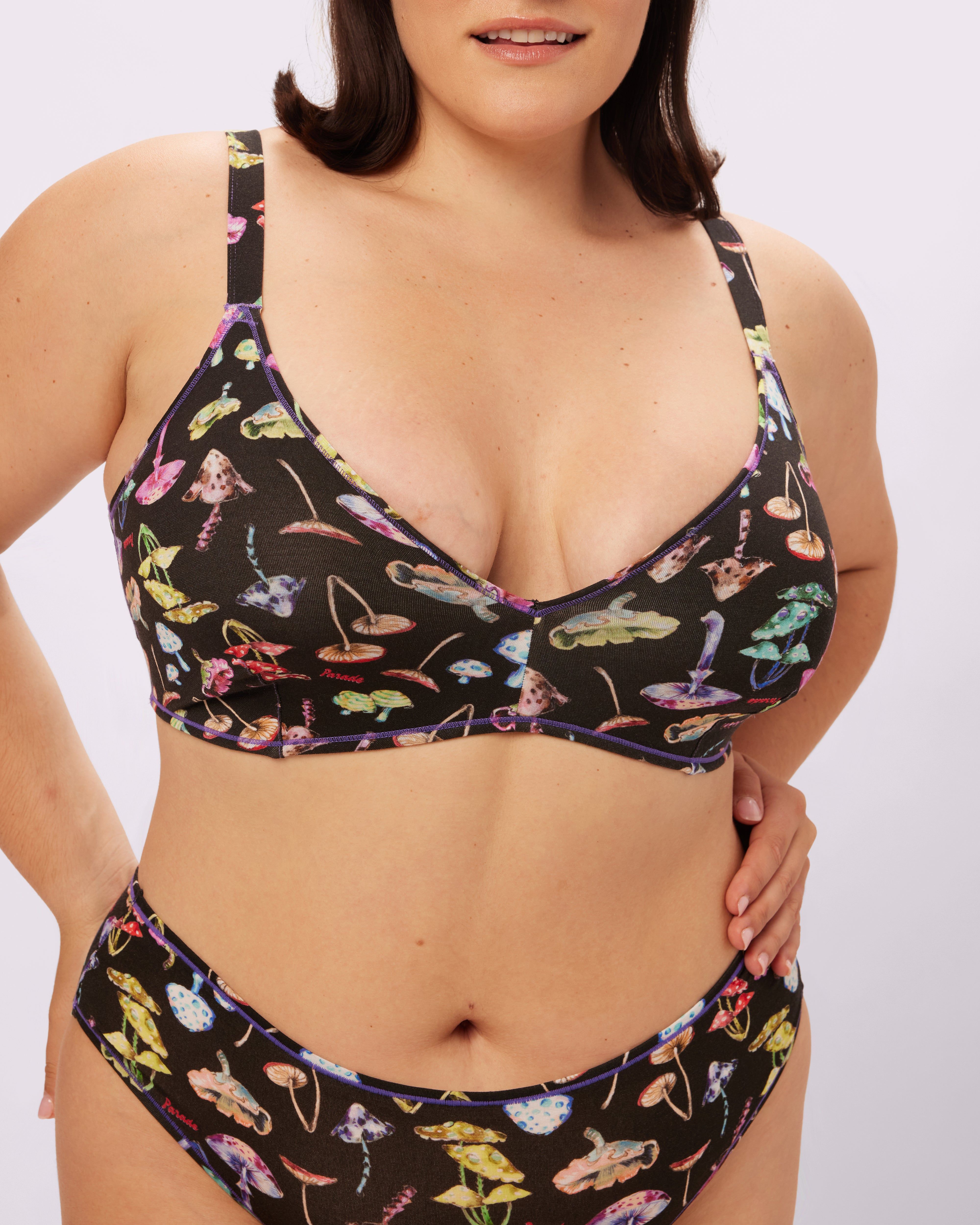 Vintage Soft Triangle Bralette | New:Cotton | Archive (Trip) sold by Parade