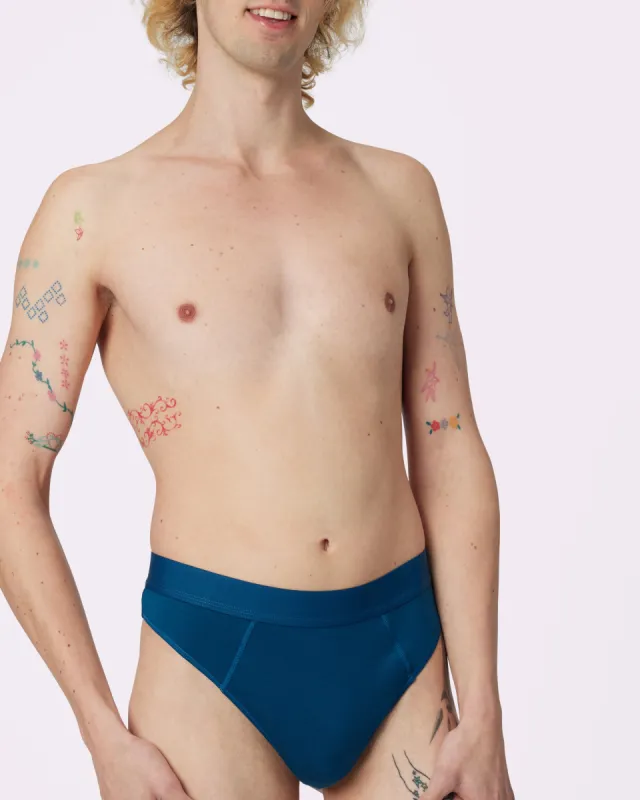 FreeFlex High Rise Thong | New:Cotton | Archive (Poseidon) sold by Parade