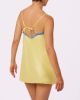 XL Luxe Lace Slip Dress | Luxe Satin | Archive (Key Lime) sold by Parade