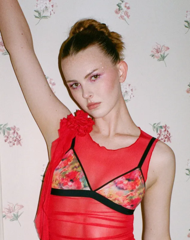 Dream Fit Triangle Bralette | Ultra-Soft Re:Play | Archive (Bloomsday) sold by Parade