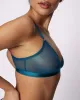 Triangle Bralette Hardware | Silky Mesh | Archive (Mermaid) sold by Parade