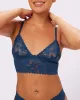 Perfect Lace Triangle Bralette | Soft Lace in Stars (Poseidon) sold by Parade