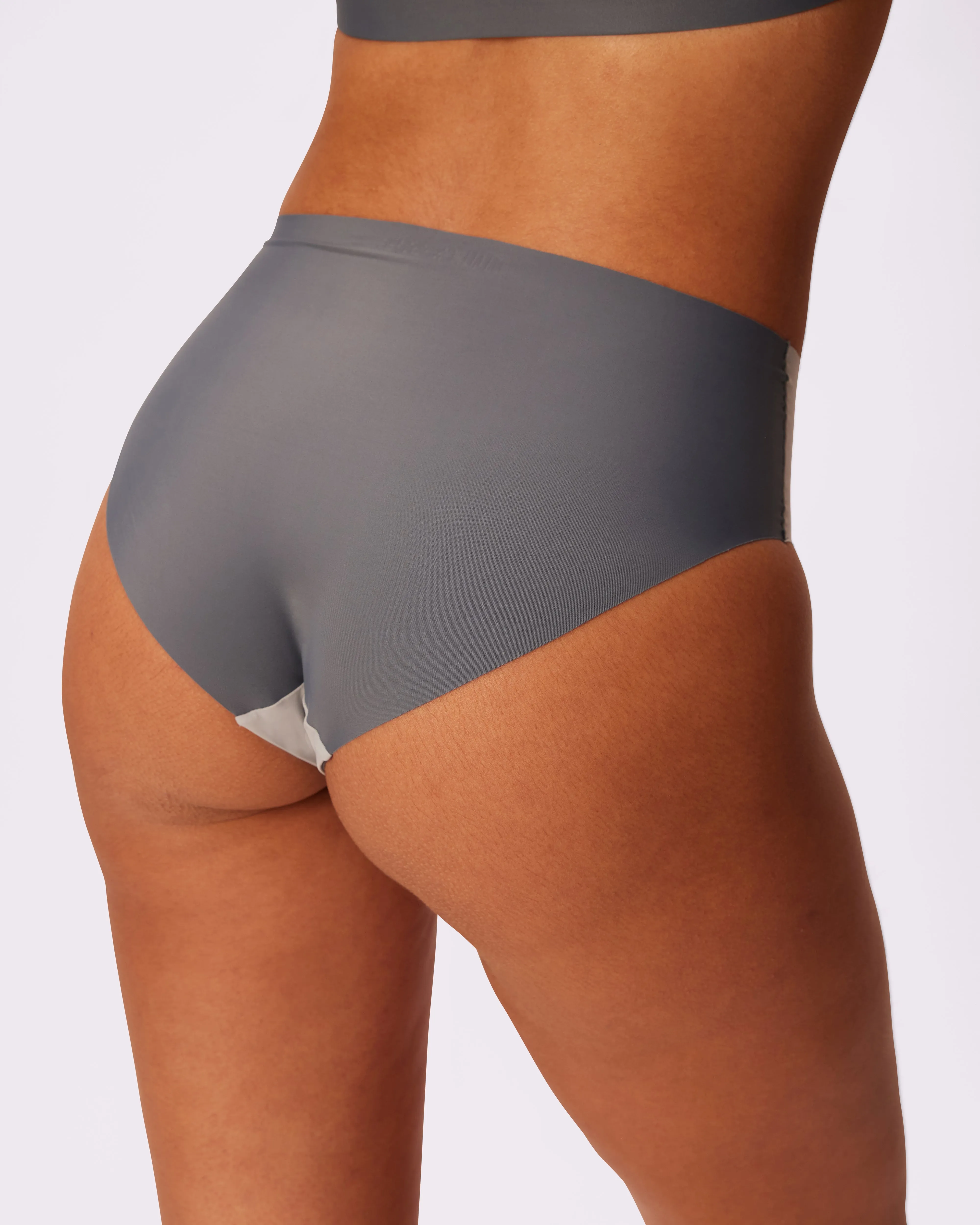 Invisible Sculpt High Rise Brief | Seamless Universal | Archive (Storm Cloud) sold by Parade product image thumbnail 2