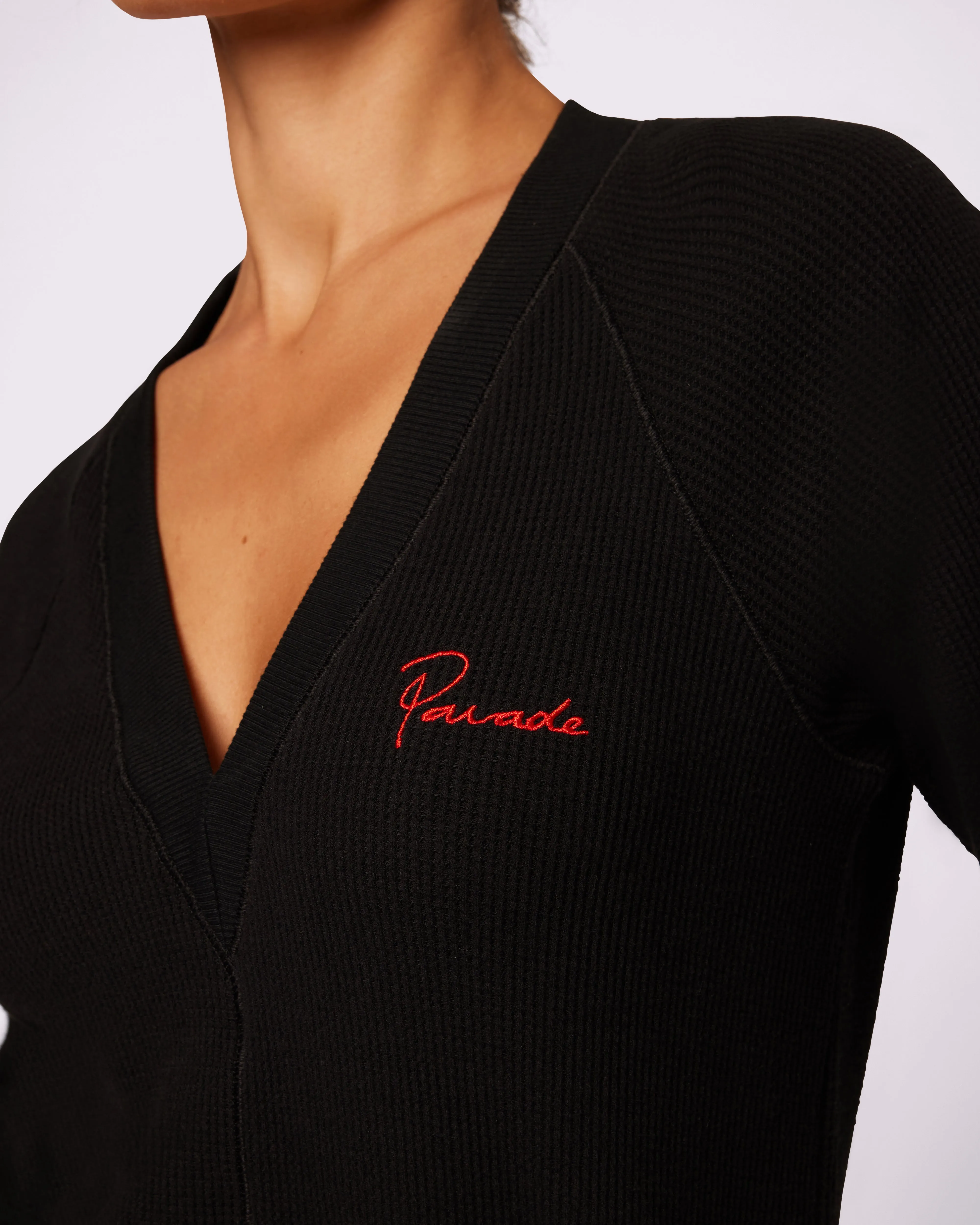 Cozy Long Sleeve Playsuit | Cozy Waffle | Archive (Eightball) sold by Parade product image thumbnail 2