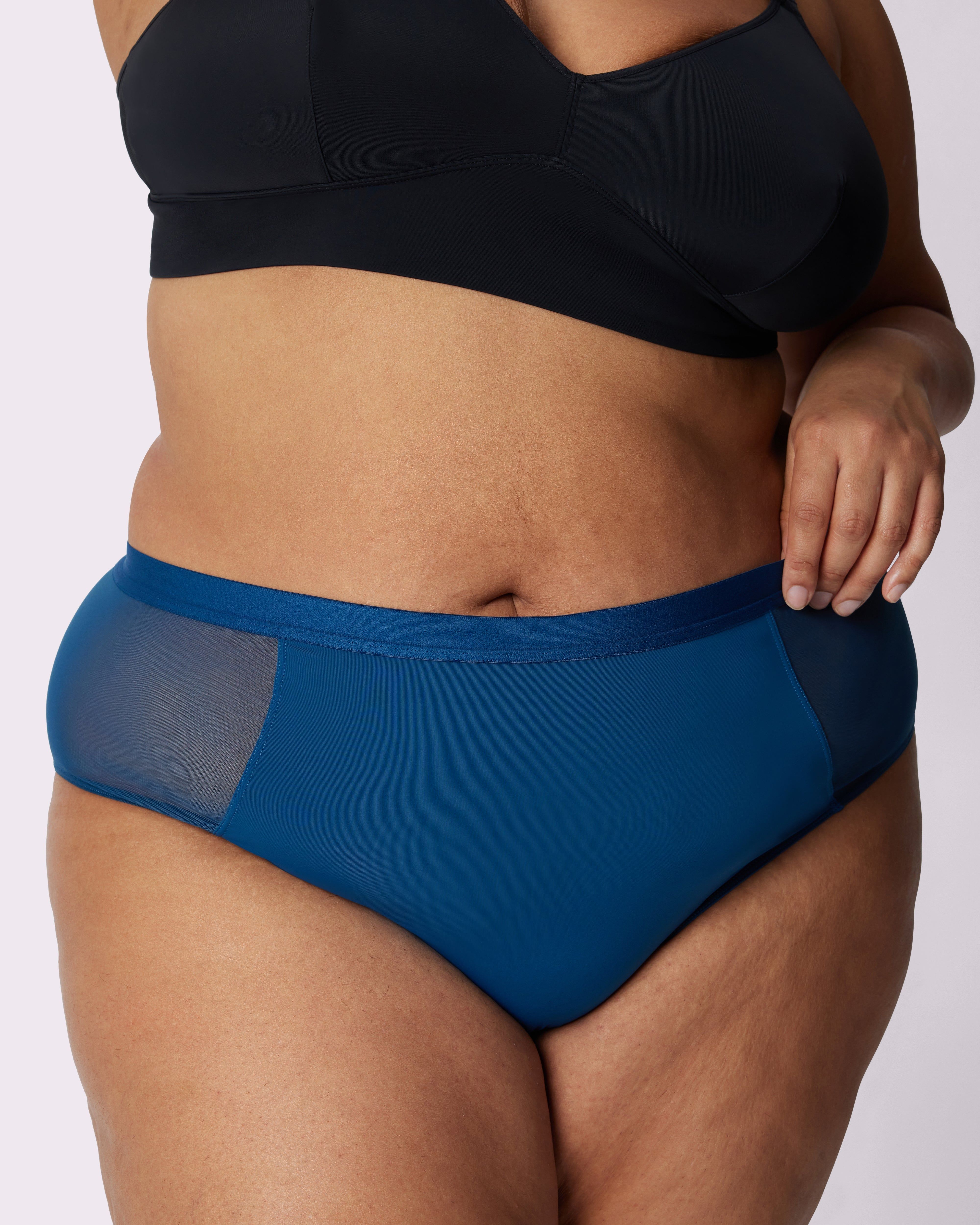 XS Dream Fit High Rise Brief | Ultra-Soft Re:Play | Archive (Poseidon) sold by Parade product image thumbnail 4