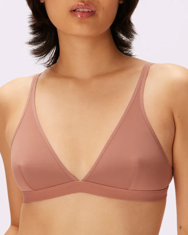 Re:Play Plunge Bralette | Ultra-Soft Re:Play | Archive (Pink Champagne) sold by Parade