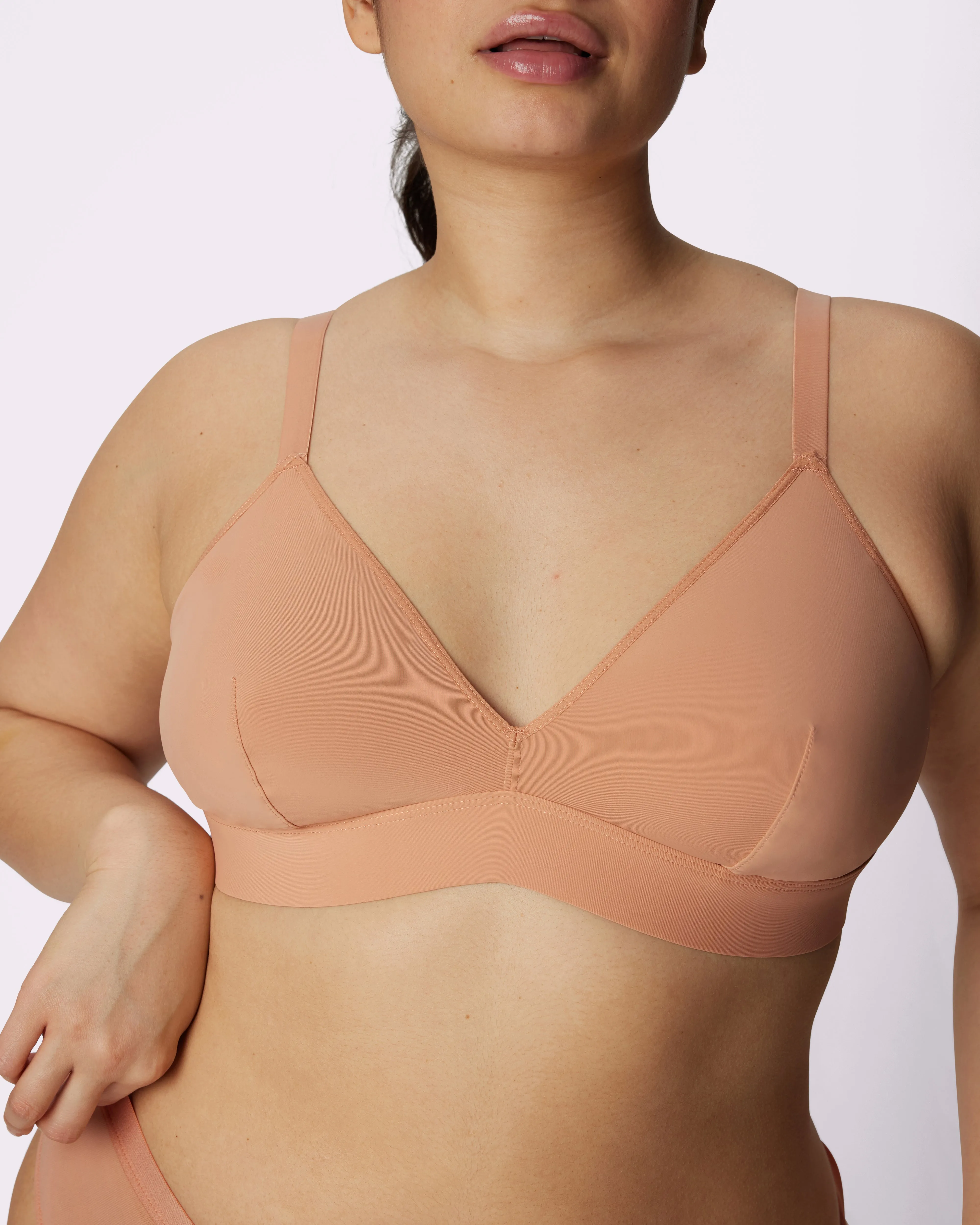 Re:Play Triangle Bralette | Ultra-Soft Re:Play (Ballet) sold by Parade