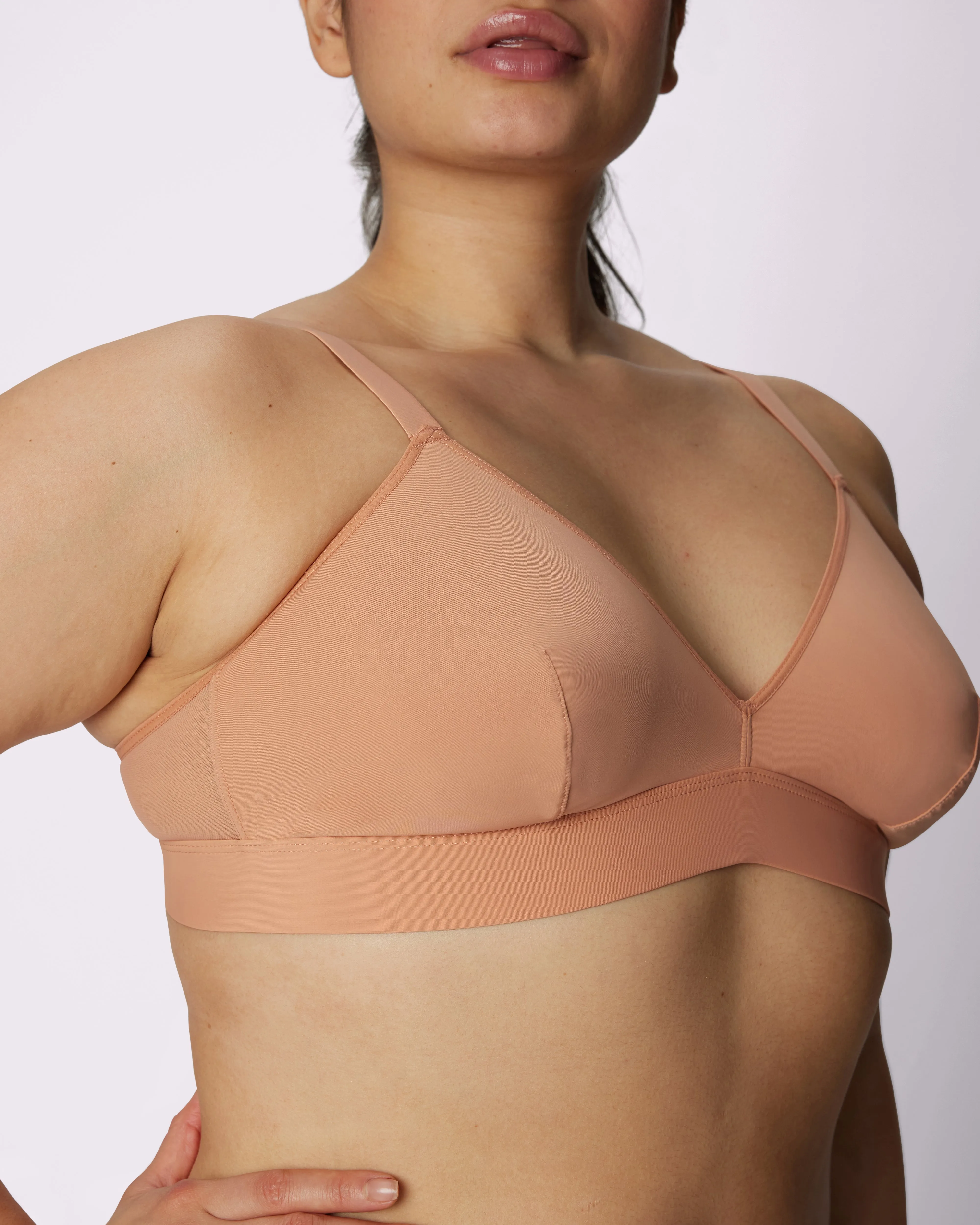 Re:Play Triangle Bralette | Ultra-Soft Re:Play (Ballet) sold by Parade product image thumbnail 4