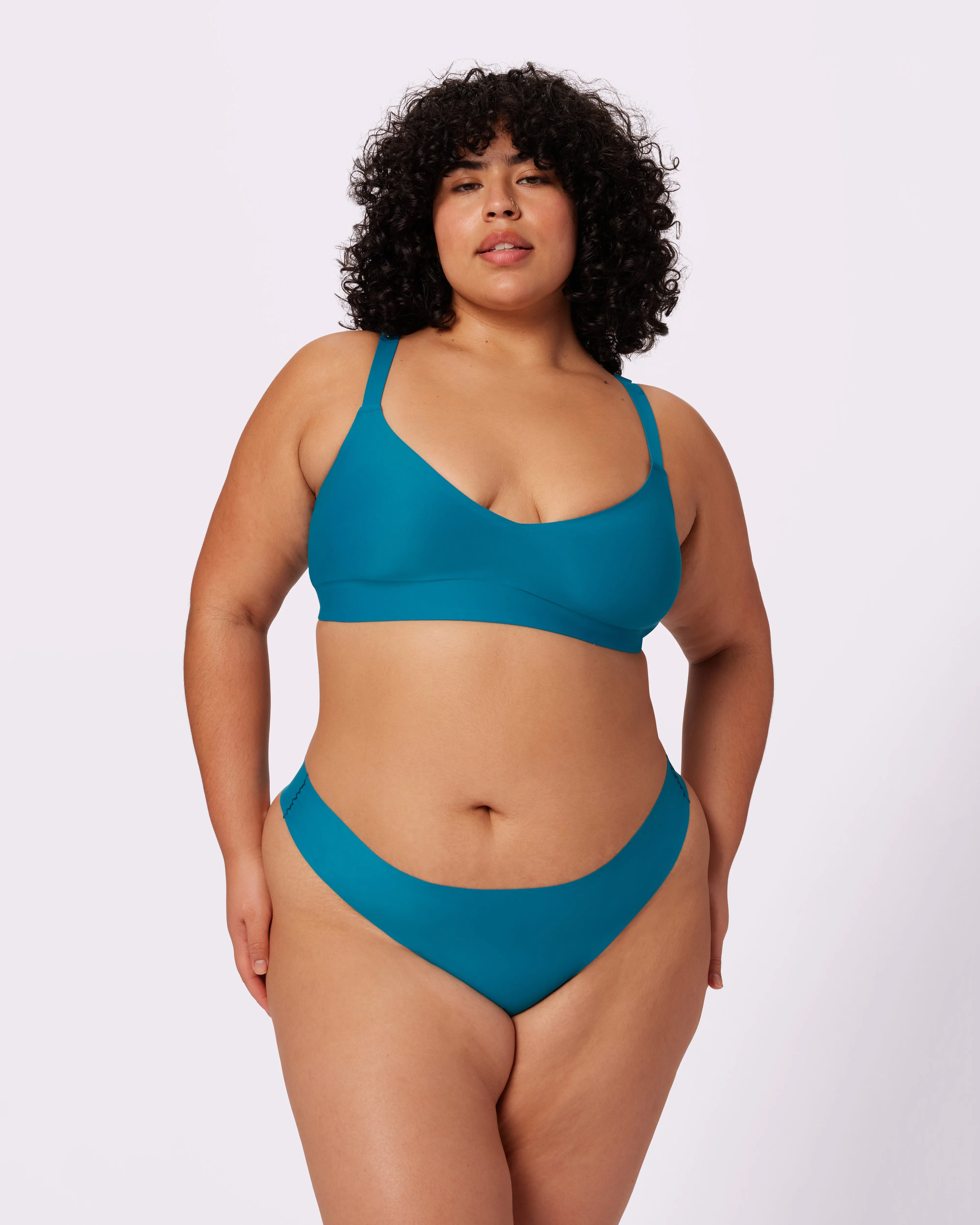 Invisible Thong | Seamless Universal (Lagoon) sold by Parade product image thumbnail 4