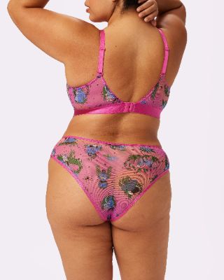 XL High Rise Cheeky | Silky Mesh | Archive (Smutty Toile) sold by Parade