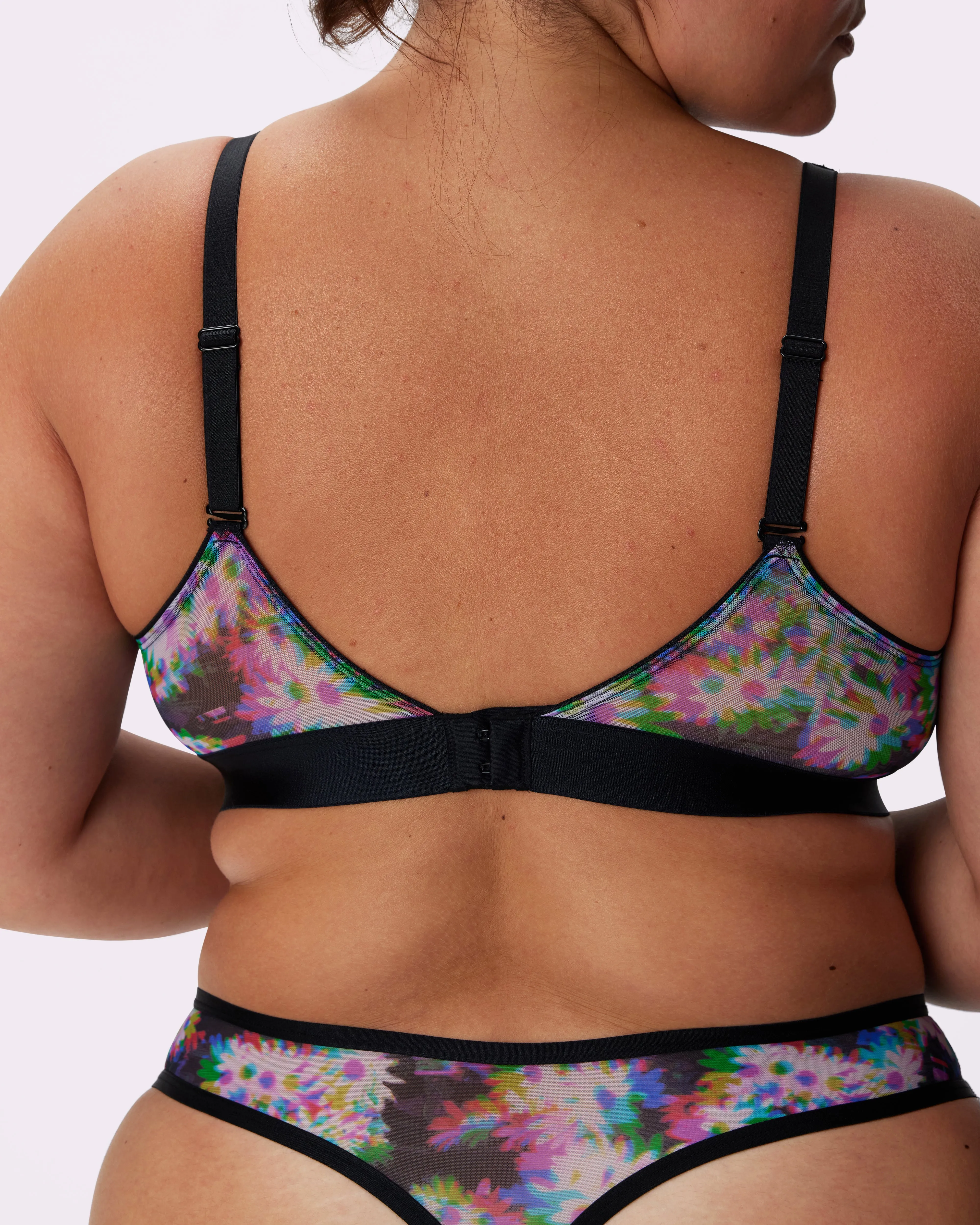 Plunge Bralette | Silky Mesh | Archive (Technobloom) sold by Parade product image thumbnail 5