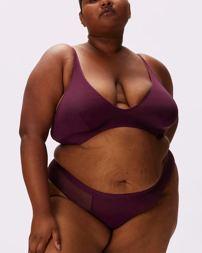 Re:Play High Waisted Brief | Ultra-Soft Re:Play | Archive (Violette) sold by Parade product image thumbnail 2