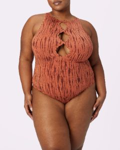 Cut-Out Comfort Bodysuit | New:Cotton | Archive (Rocky Road) sold by Parade