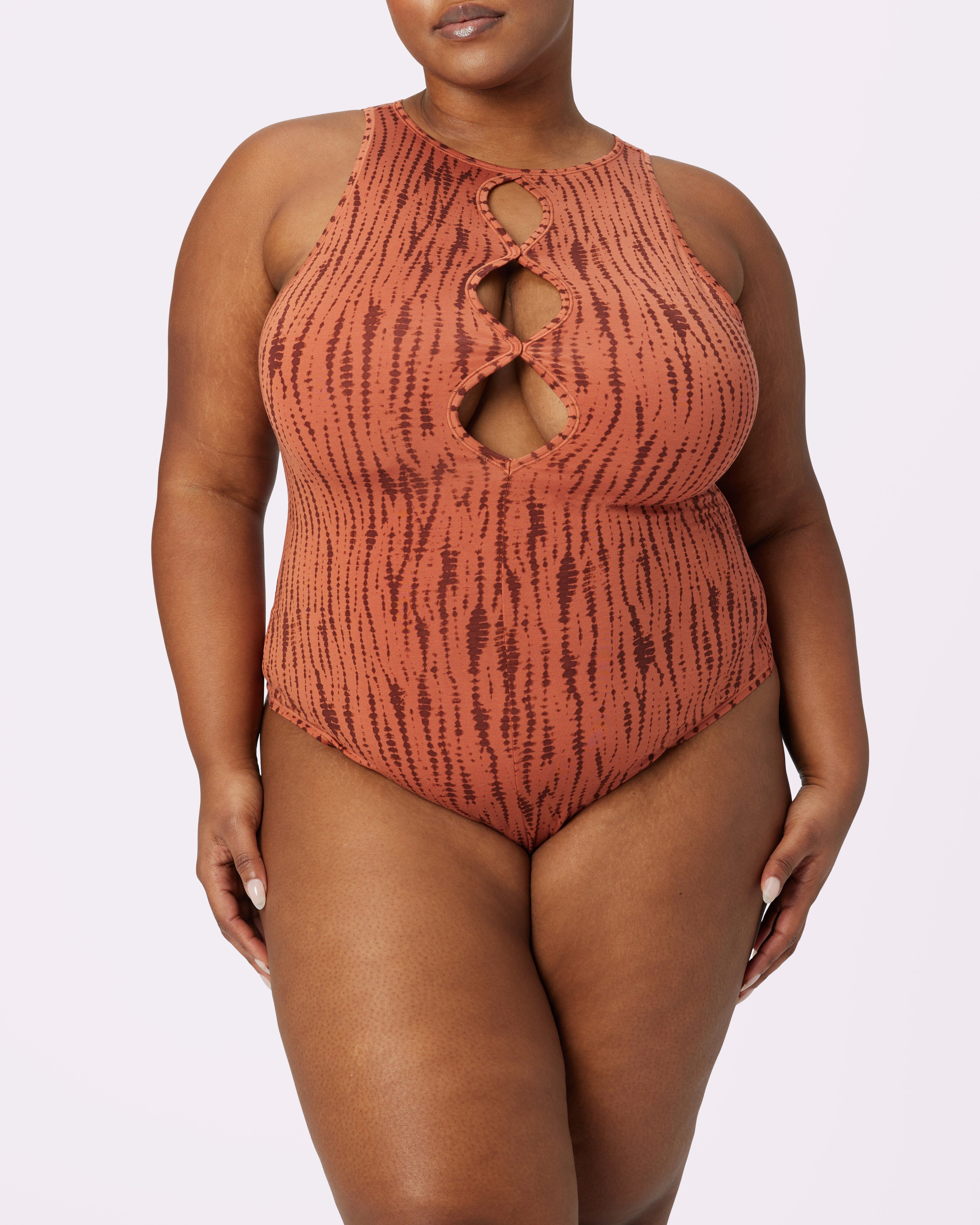Cut-Out Comfort Bodysuit | New:Cotton | Archive (Rocky Road) sold by Parade product image thumbnail 5