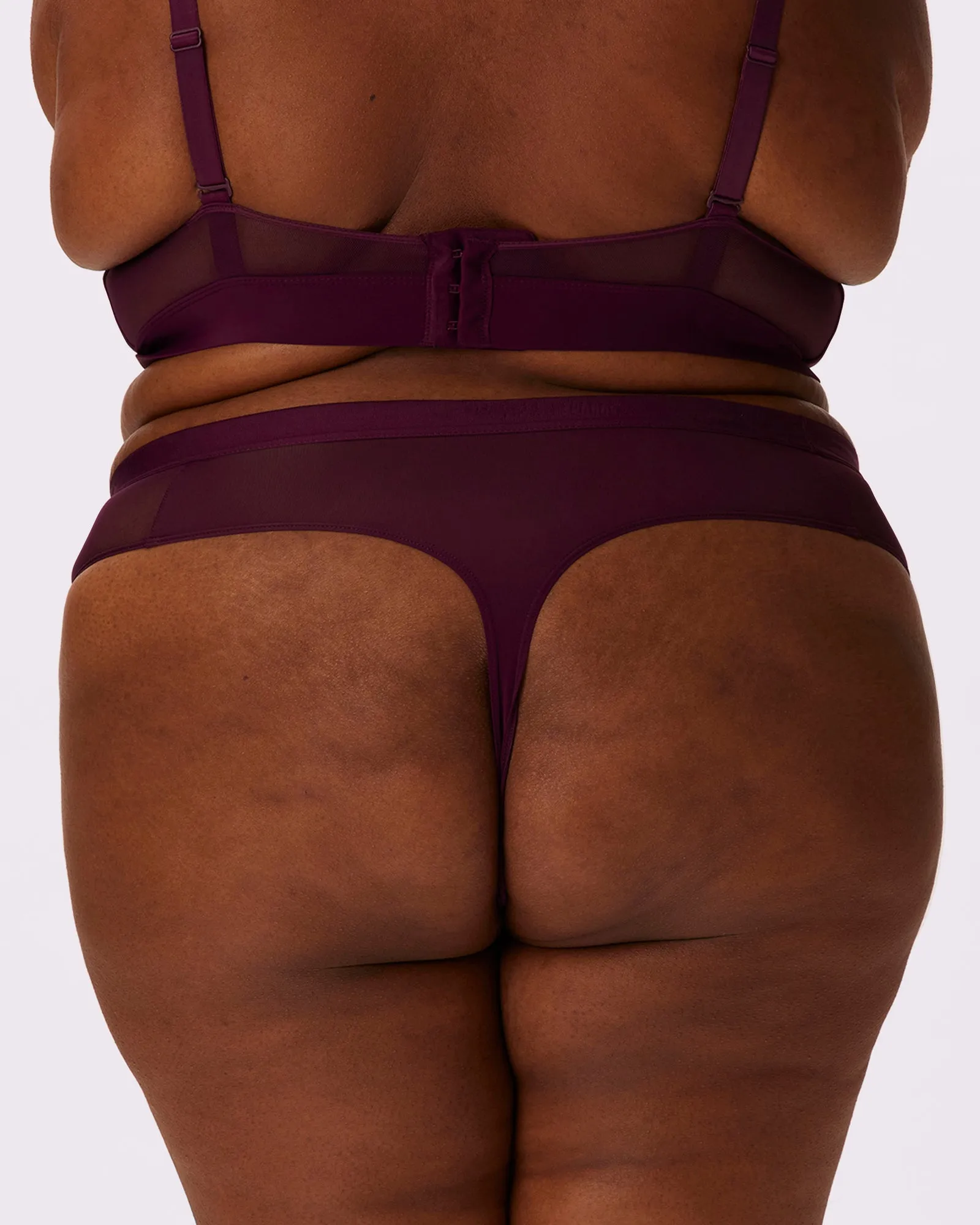 Re:Play High Waisted Thong | Ultra-Soft Re:Play (Violette) sold by Parade product image thumbnail 3
