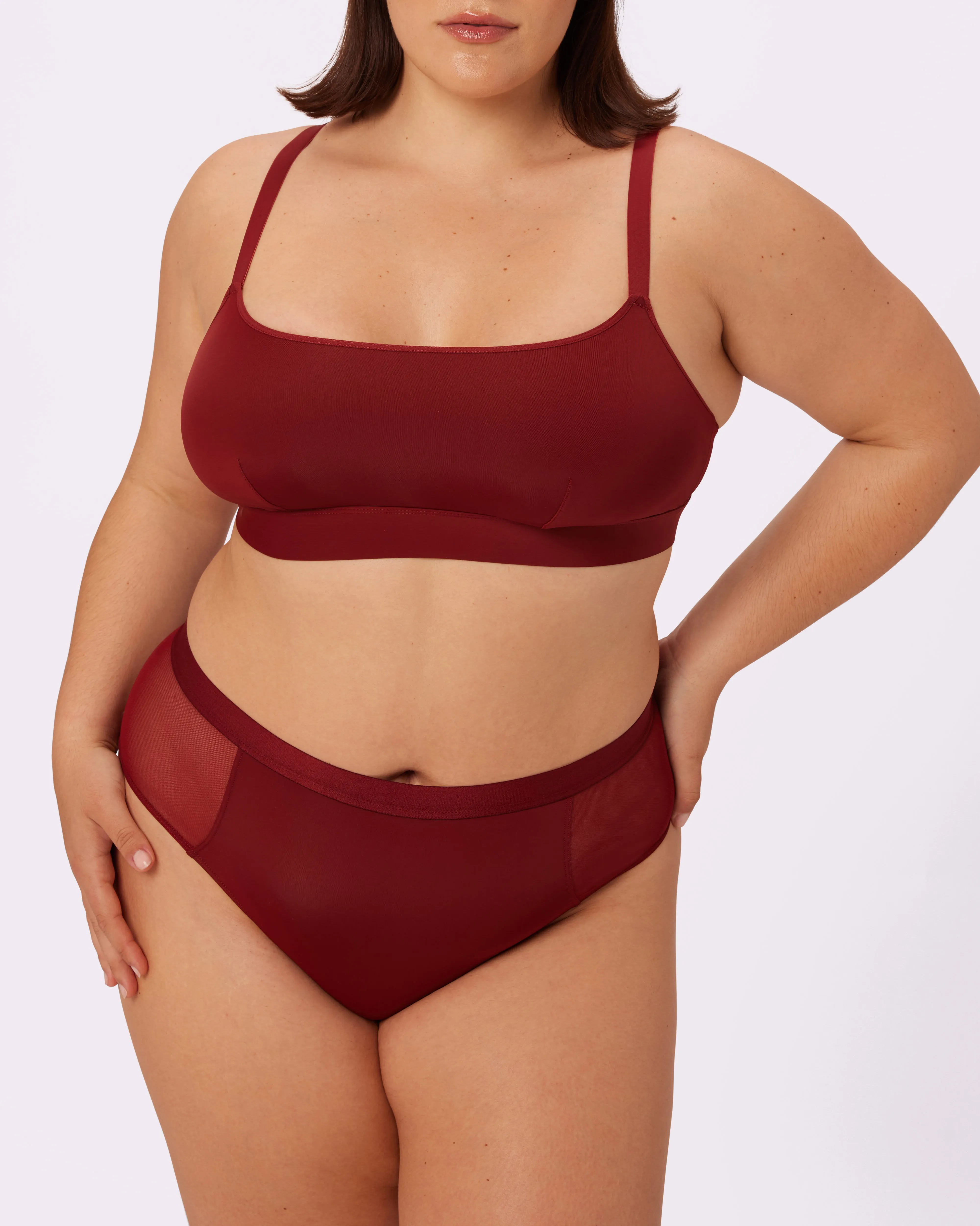 Re:Play Scoop Bralette | Ultra-Soft Re:Play | Archive (Twilight) sold by Parade product image thumbnail 4