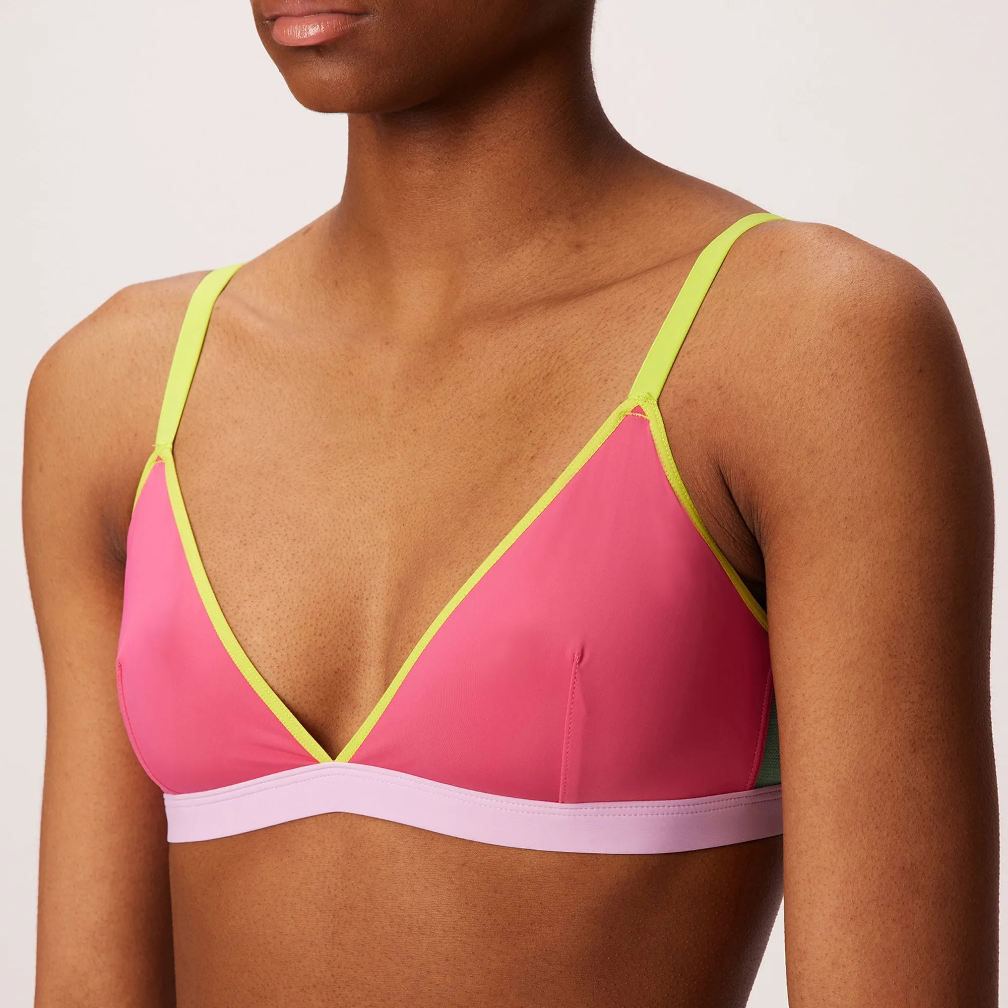 Dream Fit Triangle Bralette | Ultra-Soft Re:Play | Archive (Roller Rink) sold by Parade product image thumbnail 3