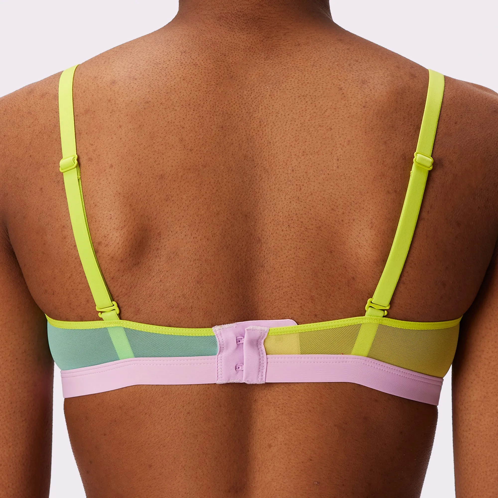 Dream Fit Triangle Bralette | Ultra-Soft Re:Play | Archive (Roller Rink) sold by Parade product image thumbnail 2