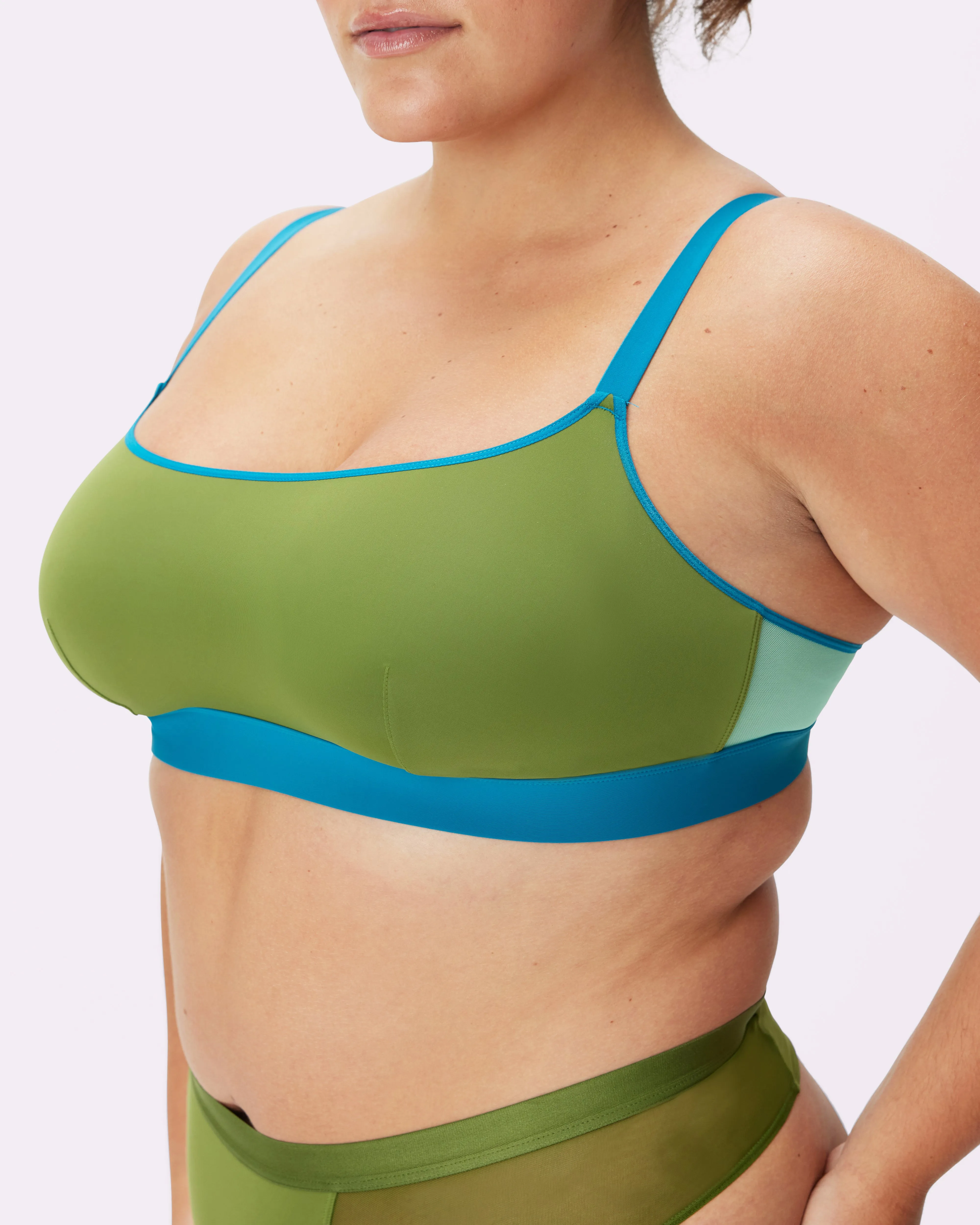 Dream Fit Scoop Bralette | Ultra-Soft Re:Play | Archive (Enchanted Forest) sold by Parade product image thumbnail 3