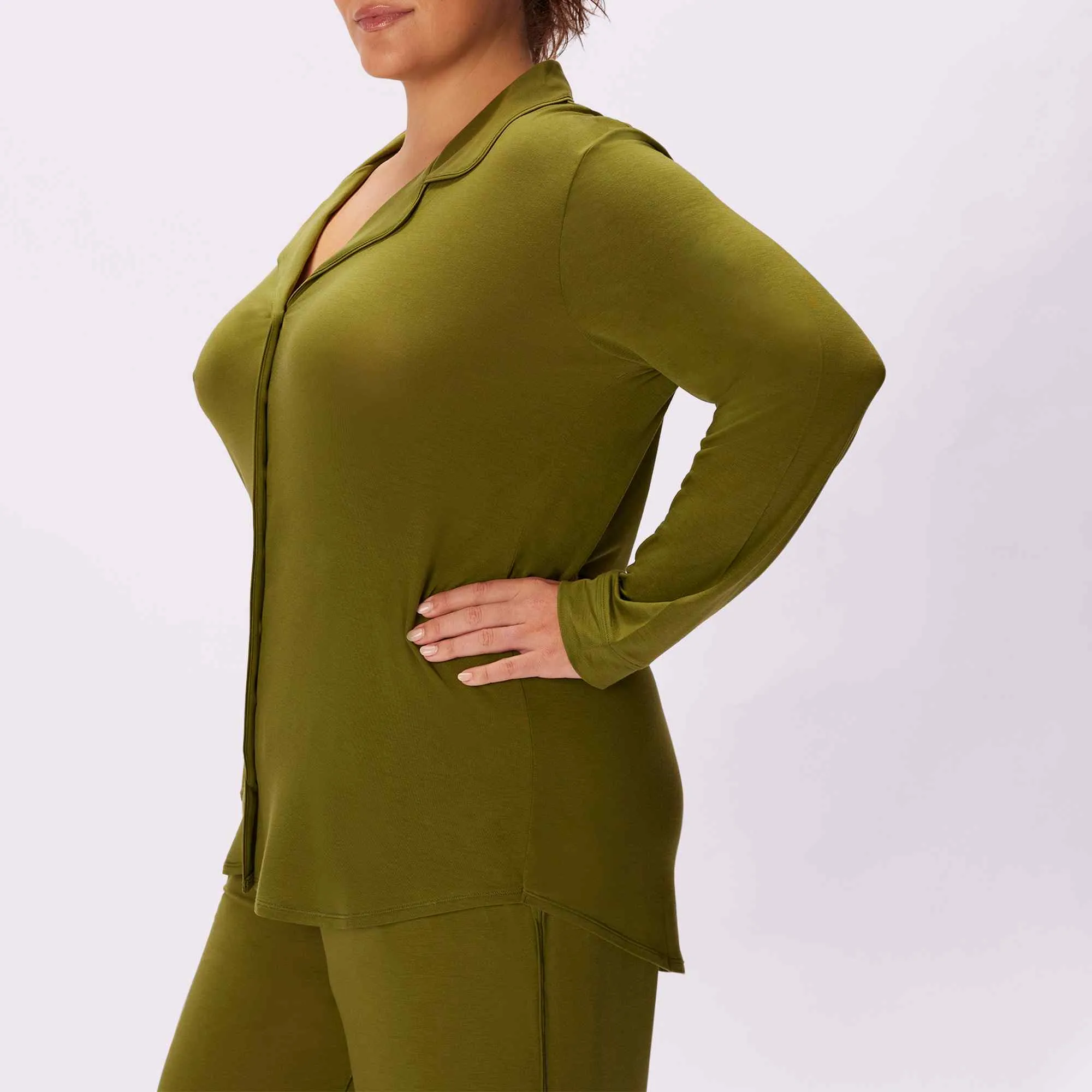 Cloud Longsleeve Button Up | SuperSoft | Archive (Vine) sold by Parade product image thumbnail 2