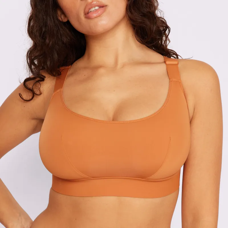 Re:Play Scoop Bralette | Ultra-Soft Re:Play | Archive (Caramel) sold by Parade