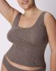 2XL Comfort Rib Scoop Tank | Lush Rib  | Archive (Truffle) sold by Parade