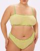 1.5+ Sheer Romance Flutter Bralette | Silky Mesh | Archive (Limeade) sold by Parade