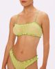1.5+ Sheer Romance Flutter Bralette | Silky Mesh | Archive (Limeade) sold by Parade