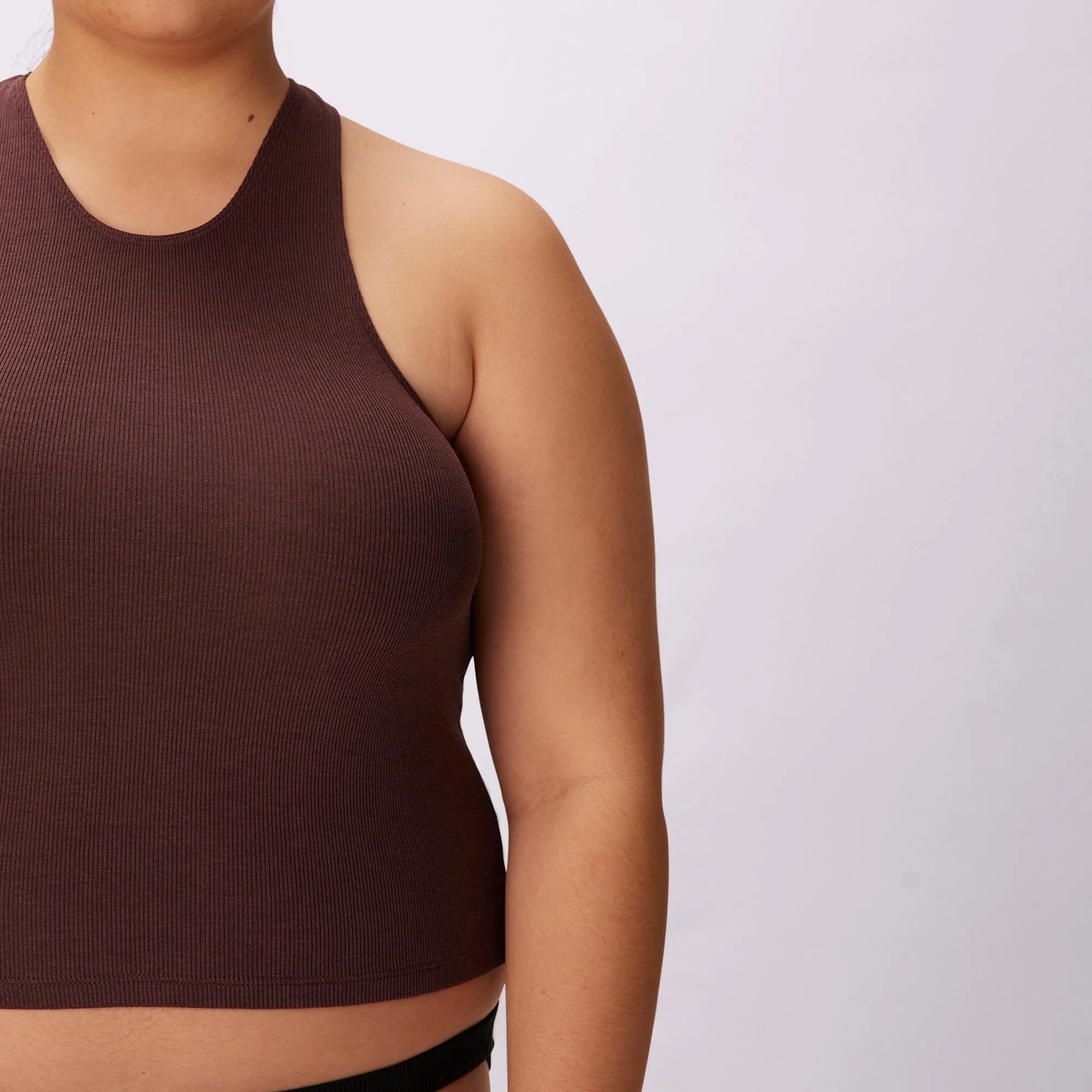 Lush Essential Racer Tank | Lush Rib | Archive (Pony) sold by Parade product image thumbnail 4