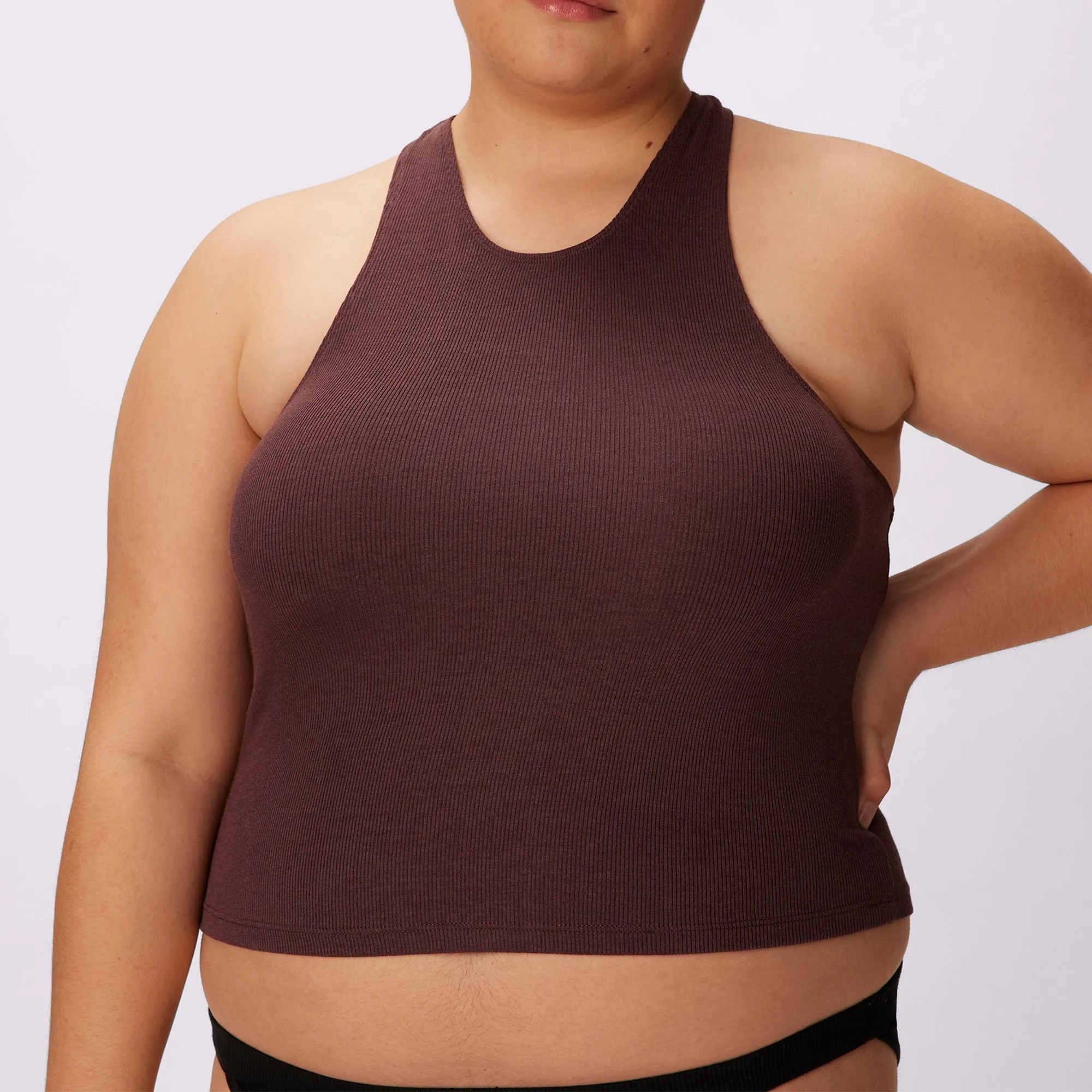 Lush Essential Racer Tank | Lush Rib | Archive (Pony) sold by Parade product image thumbnail 2
