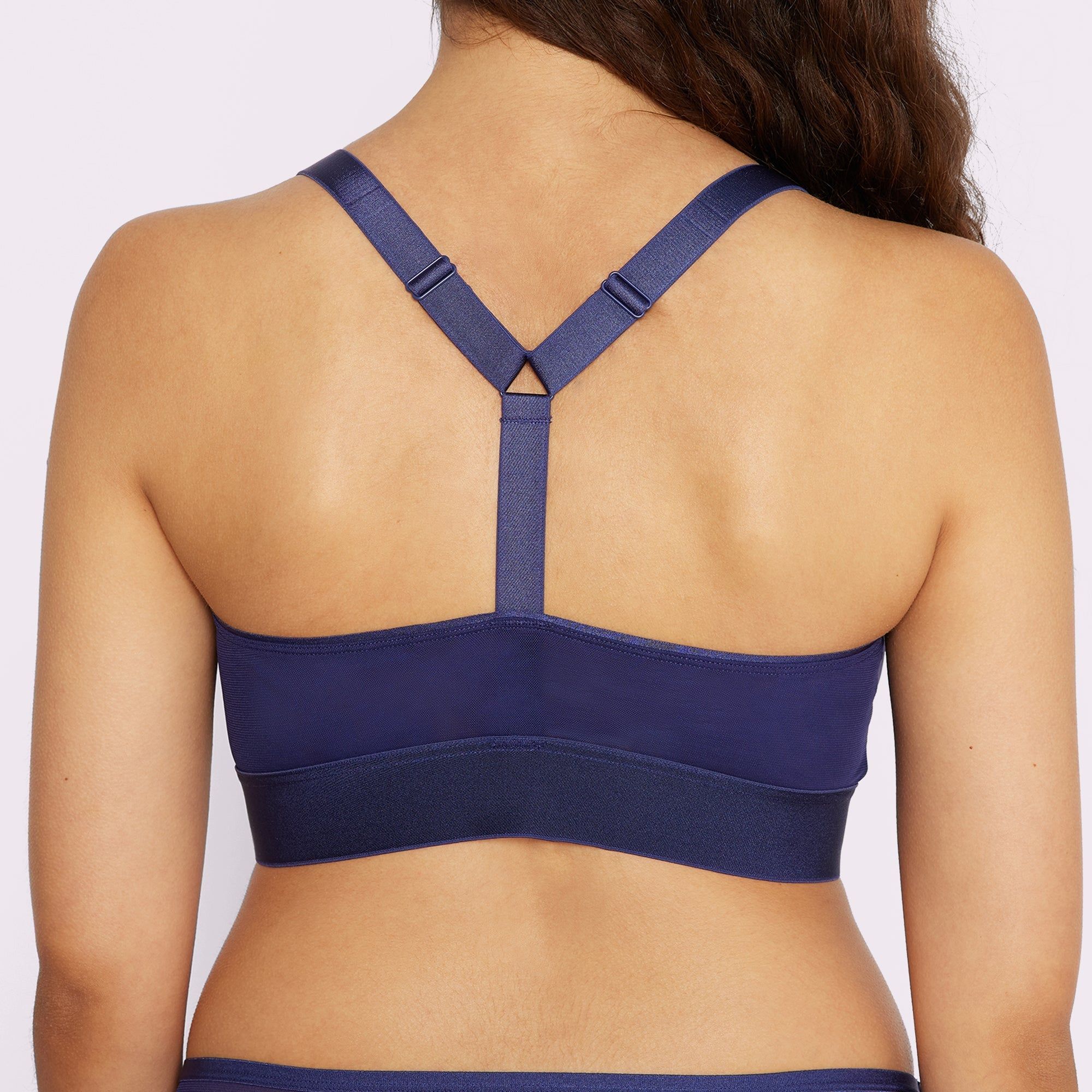 M Racerback Scoop Bralette | Silky Mesh | Archive (Starry Sky) sold by Parade product image thumbnail 4