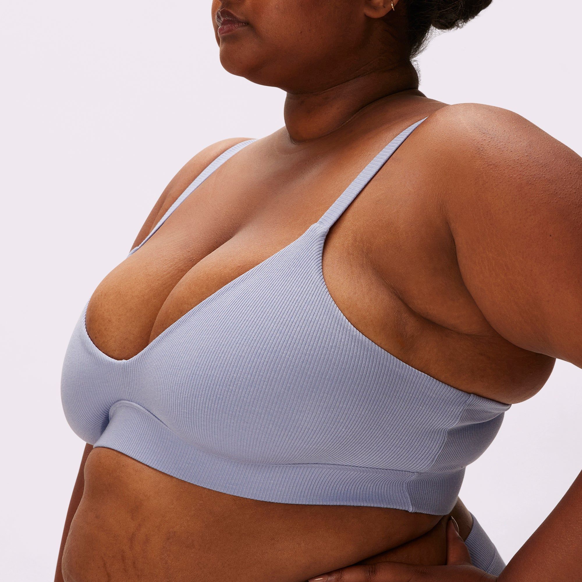 Lush Strappy Triangle Bralette | Lush Rib | Archive (Skydive) sold by Parade product image thumbnail 5