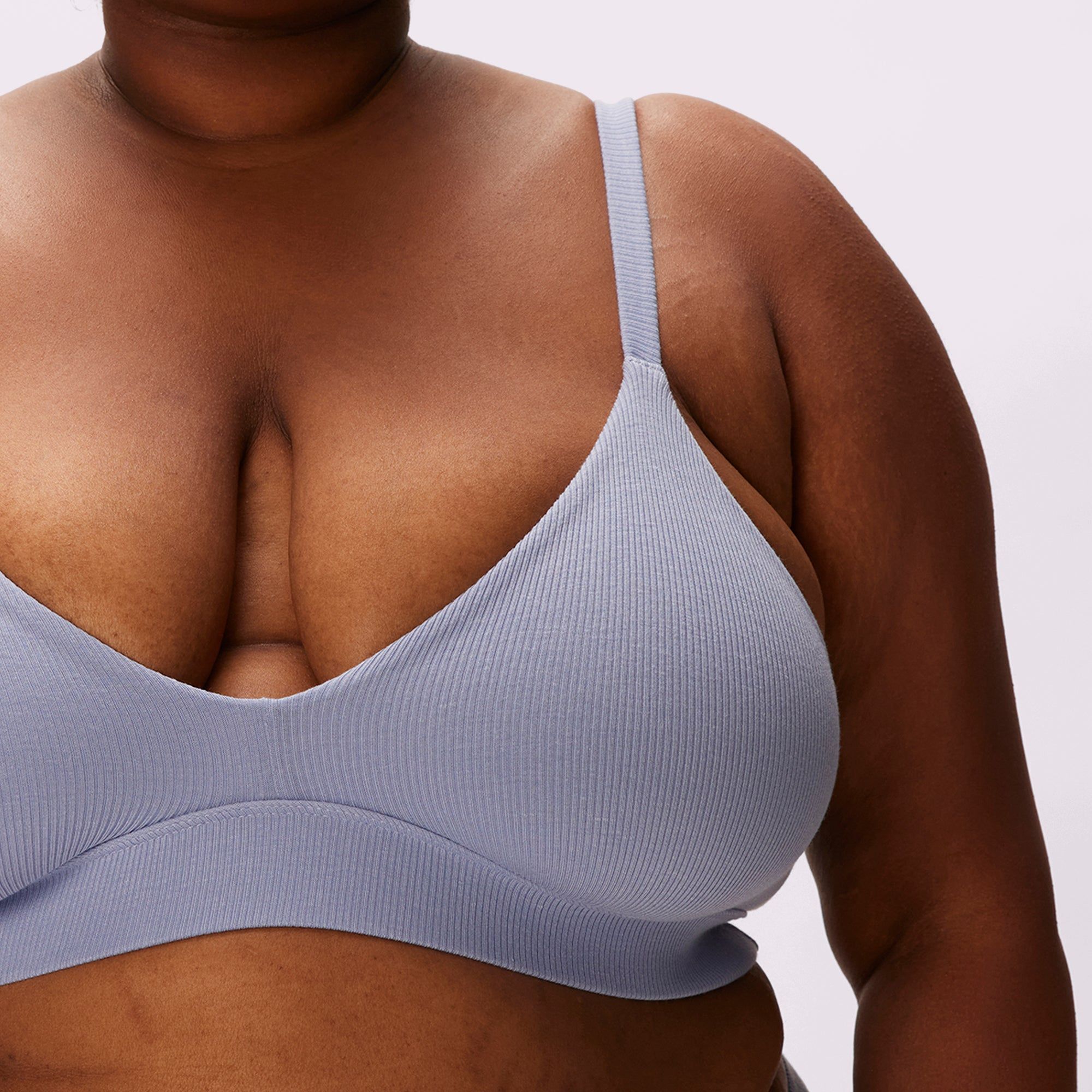 Lush Strappy Triangle Bralette | Lush Rib | Archive (Skydive) sold by Parade product image thumbnail 2