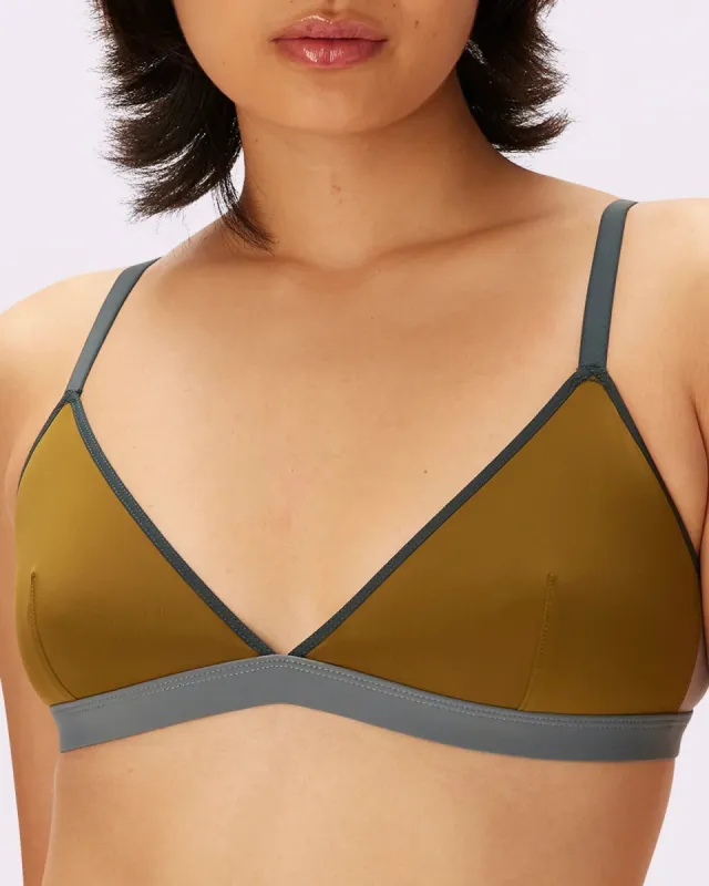 Dream Fit Triangle Bralette | Ultra-Soft Re:Play | Archive (Pine Grove) sold by Parade