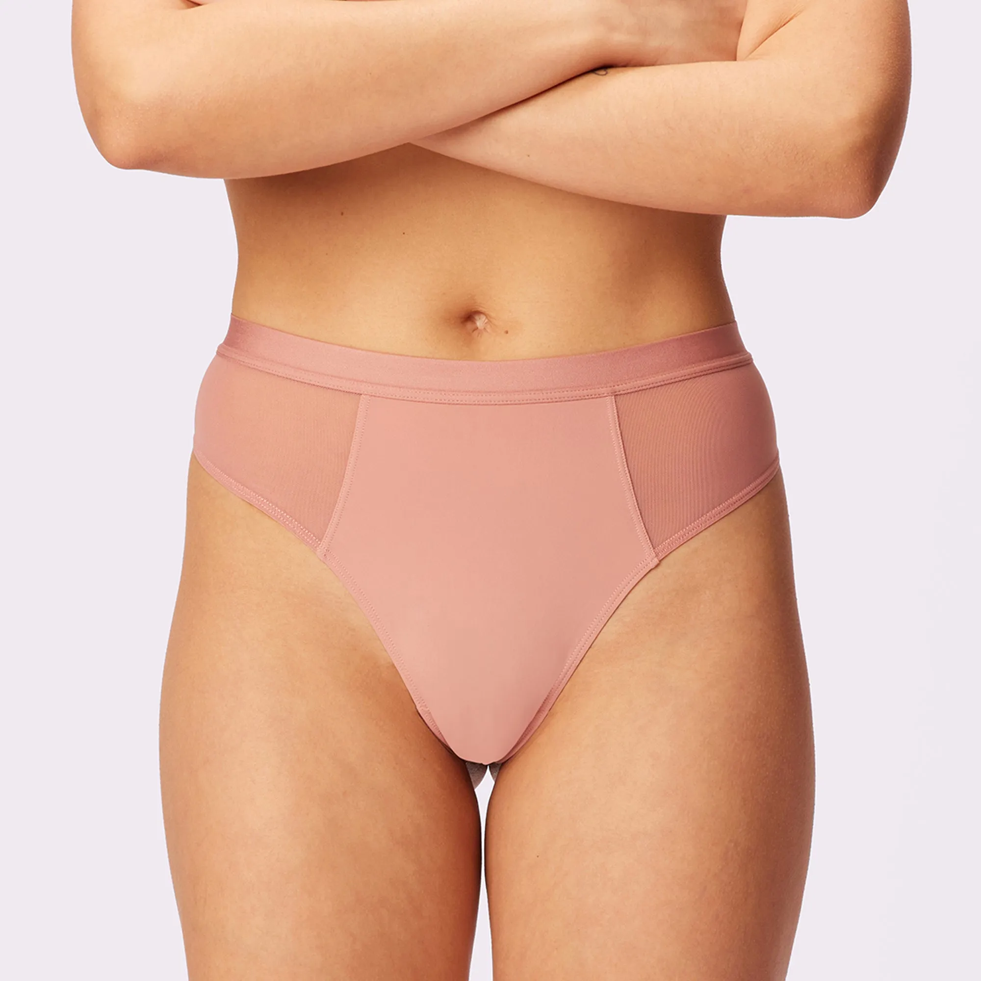 Re:Play High Waisted Thong | Ultra-Soft Re:Play | Archive (Hot Honey) sold by Parade product image thumbnail 3