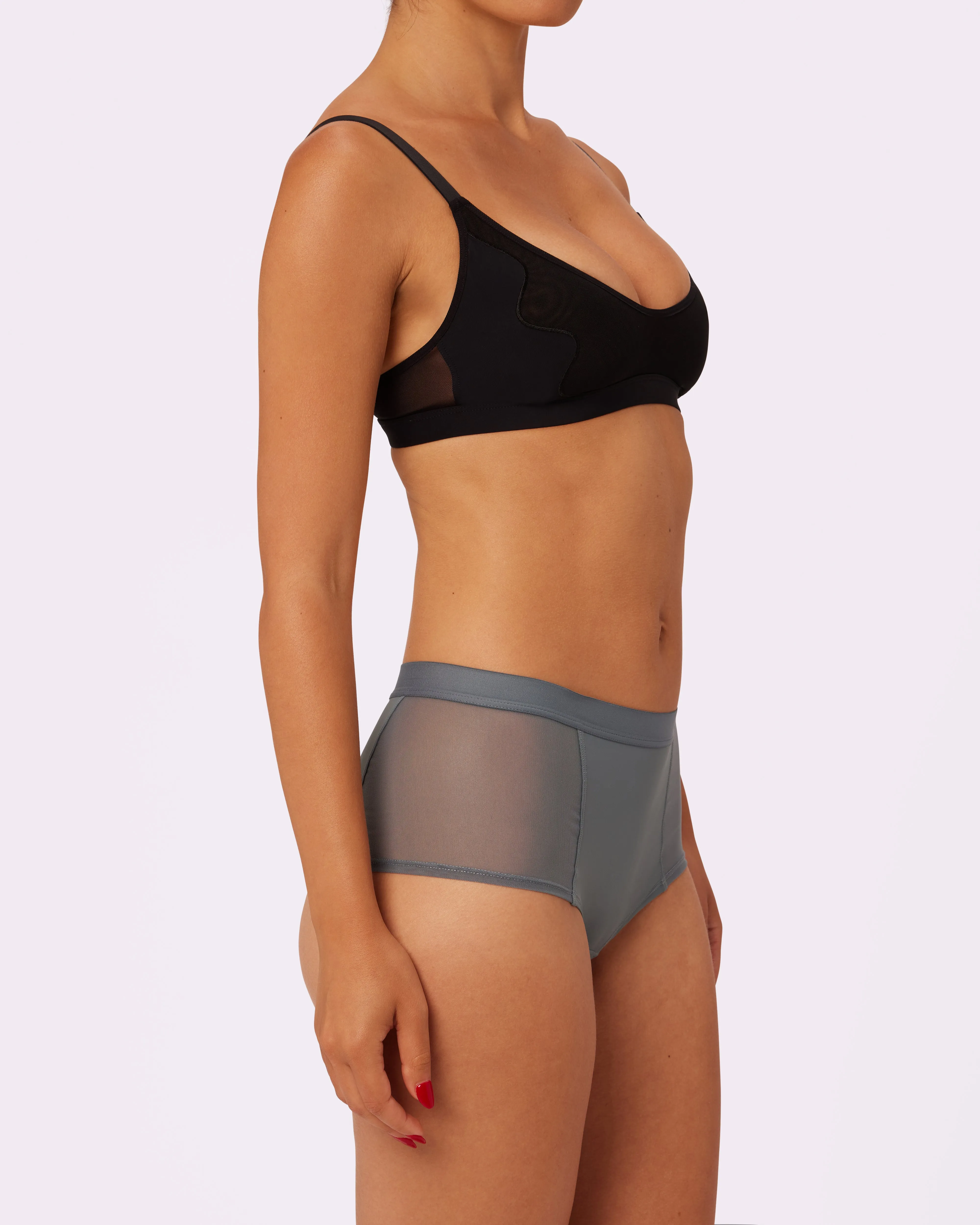 Dream Fit High Rise Boyshort | Ultra-Soft Re:Play (Stormy) sold by Parade product image thumbnail 3