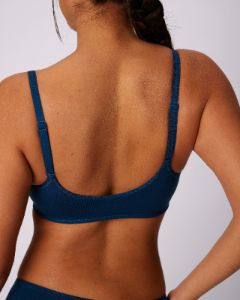 Vintage Soft Scoop Bralette | New:Cotton (Poseidon) sold by Parade