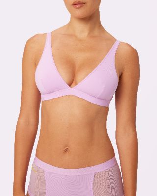 0+ Dream Fit Plunge Bralette | Ultra-Soft Re:Play | Archive (Lavender Honey) sold by Parade
