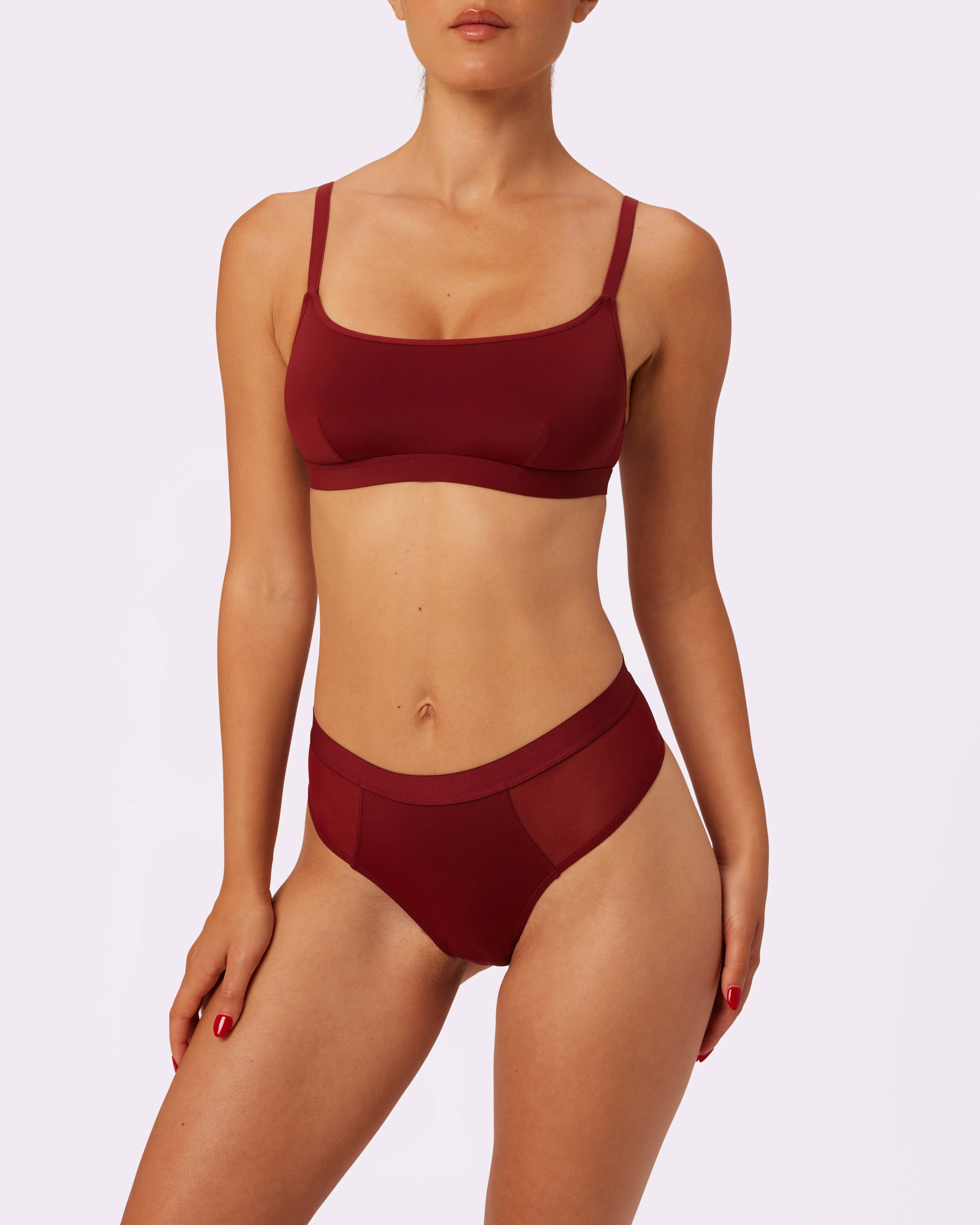 Re:Play High Waisted Thong | Ultra-Soft Re:Play | Archive (Twilight) sold by Parade product image thumbnail 2