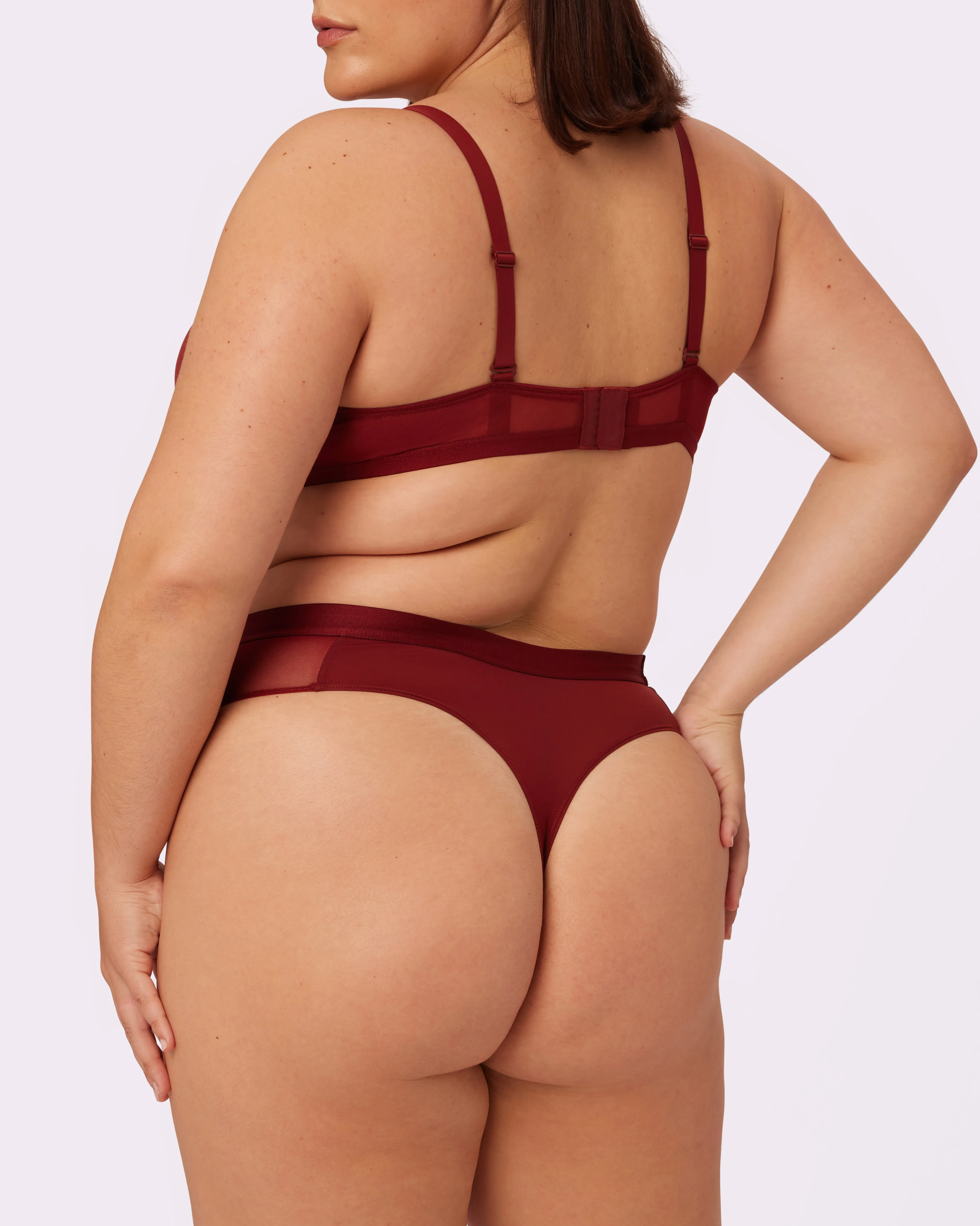 Re:Play High Waisted Thong | Ultra-Soft Re:Play | Archive (Twilight) sold by Parade product image thumbnail 4