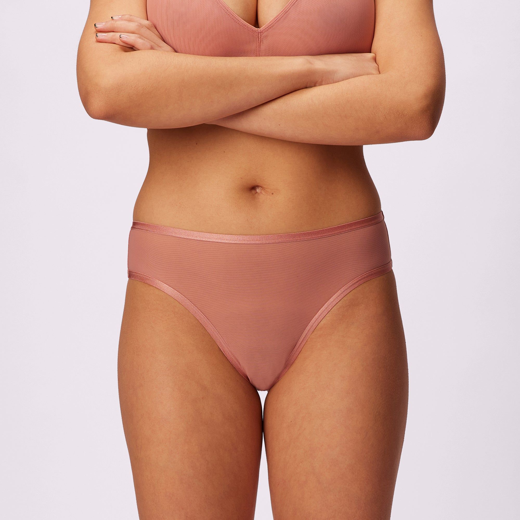 XS High Rise Cheeky | Silky Mesh | Archive (Hot Honey) sold by Parade product image thumbnail 2